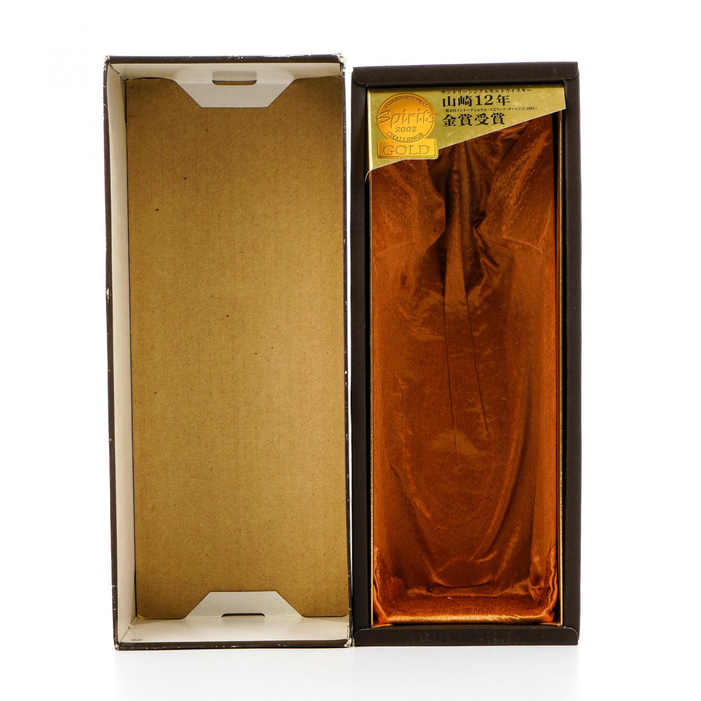 山崎 12年 金花标 方盒 750ml