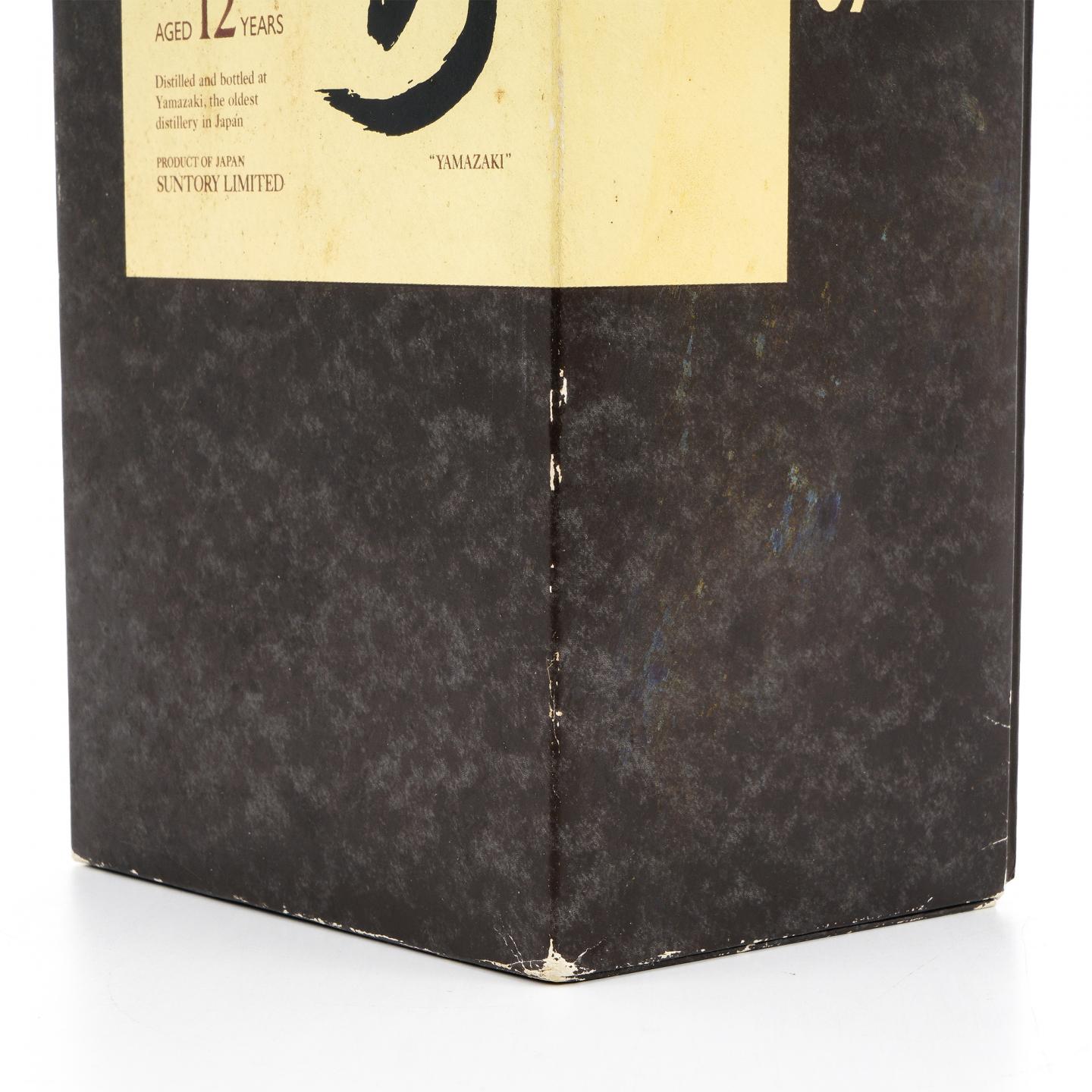 山崎 12年 金花标 方盒 750ml