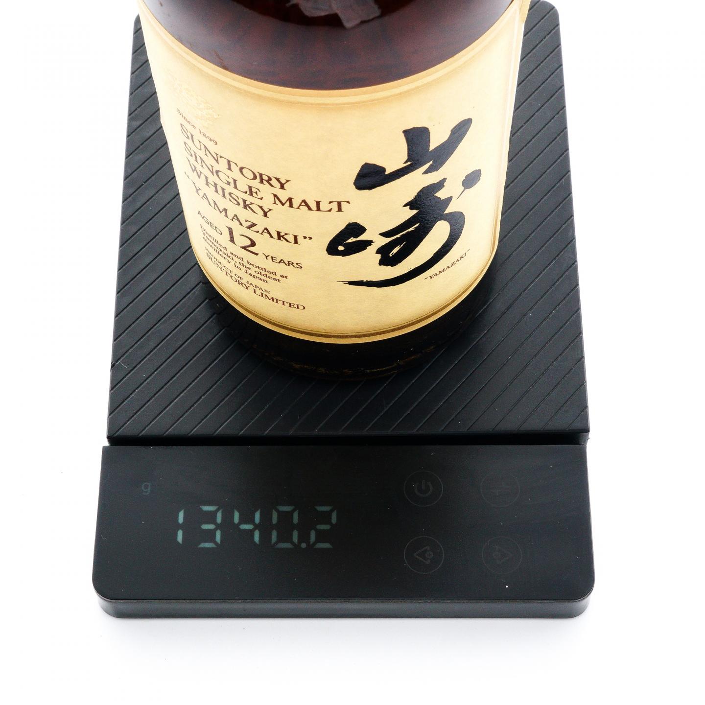 山崎 12年 金花标 方盒 750ml