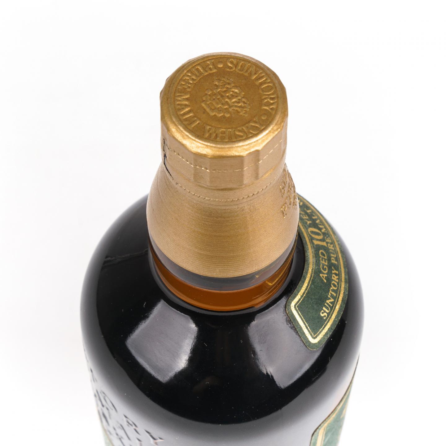山崎 10年 金花标 Pure Malt 绿标 750ml