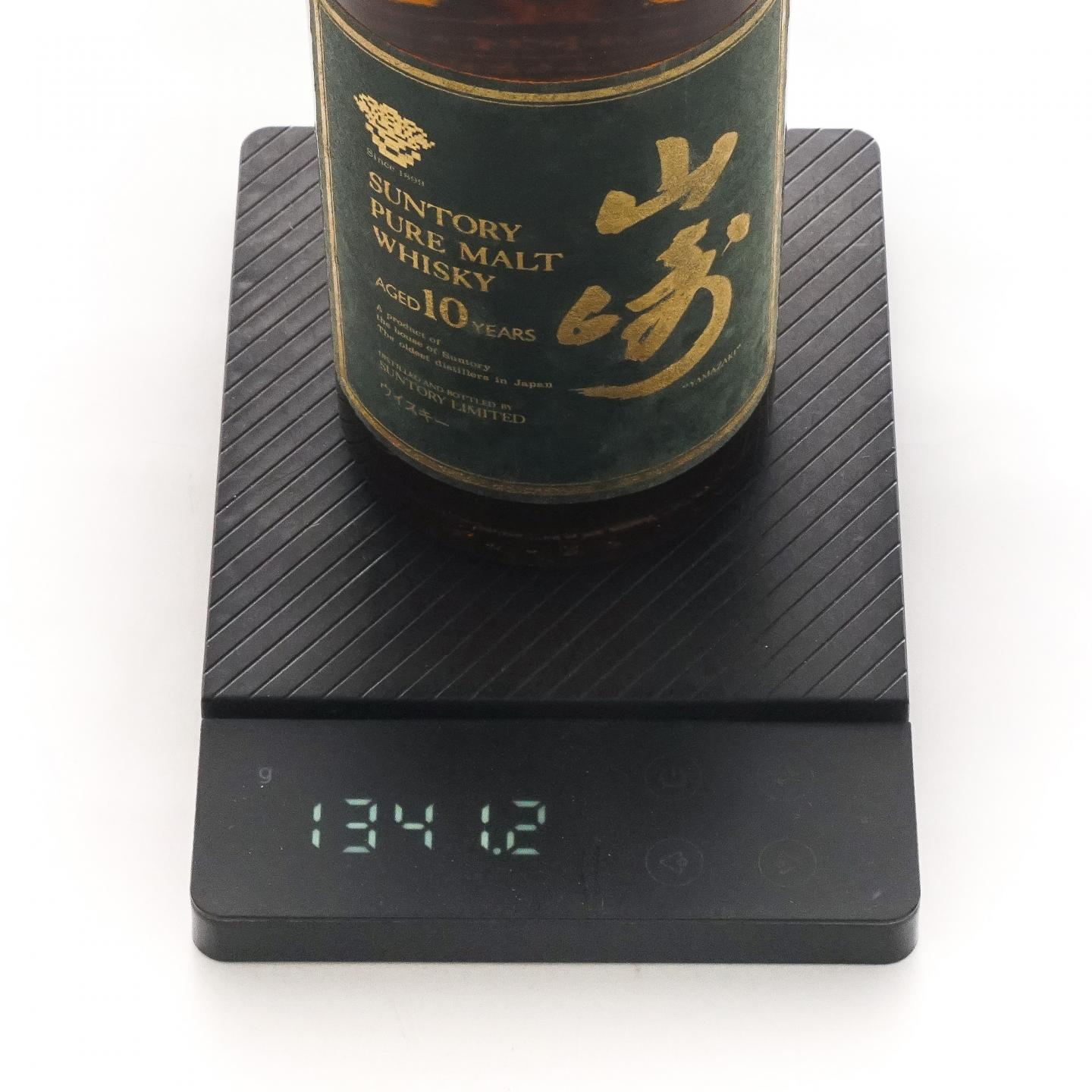 山崎 10年 金花标 Pure Malt 绿标 750ml