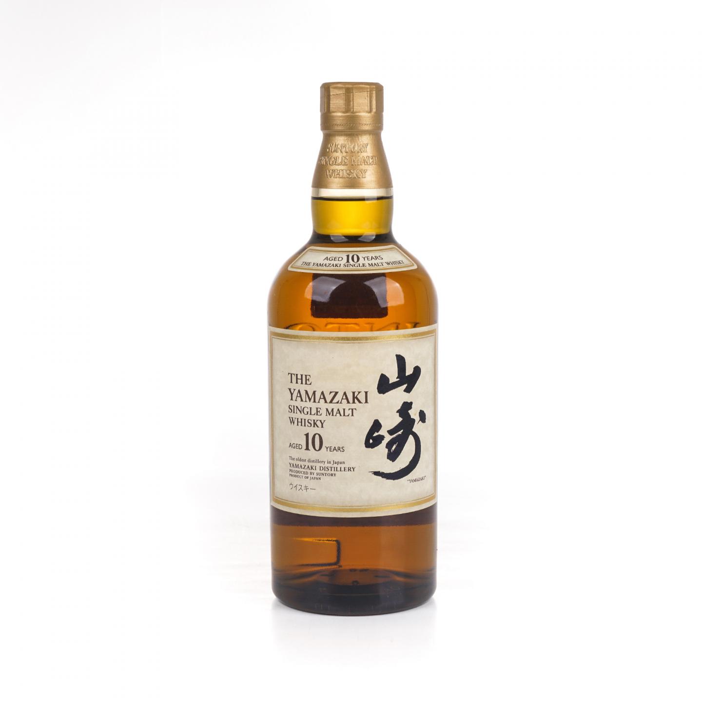 山崎 10年 金花头 Single Malt