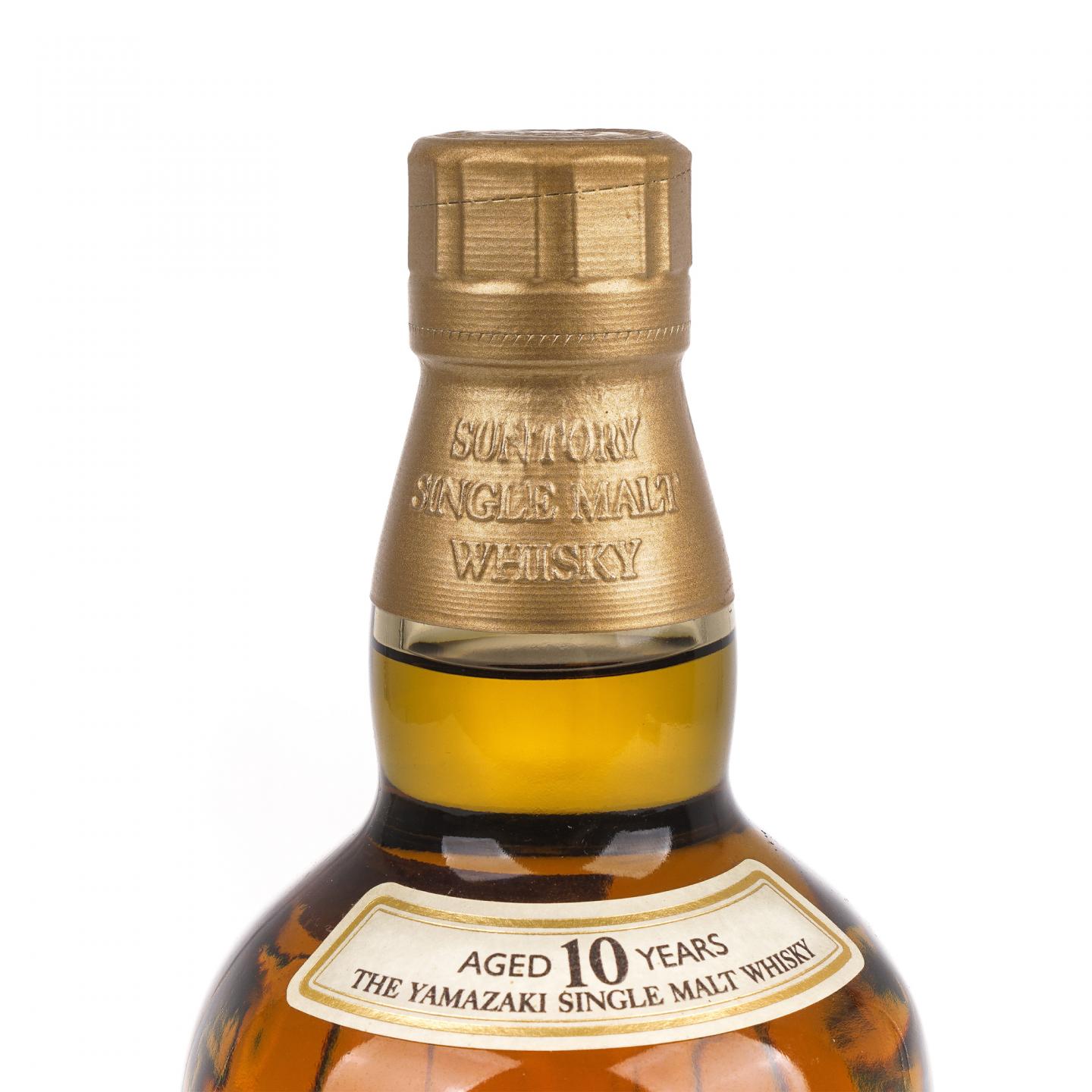 山崎 10年 金花头 Single Malt