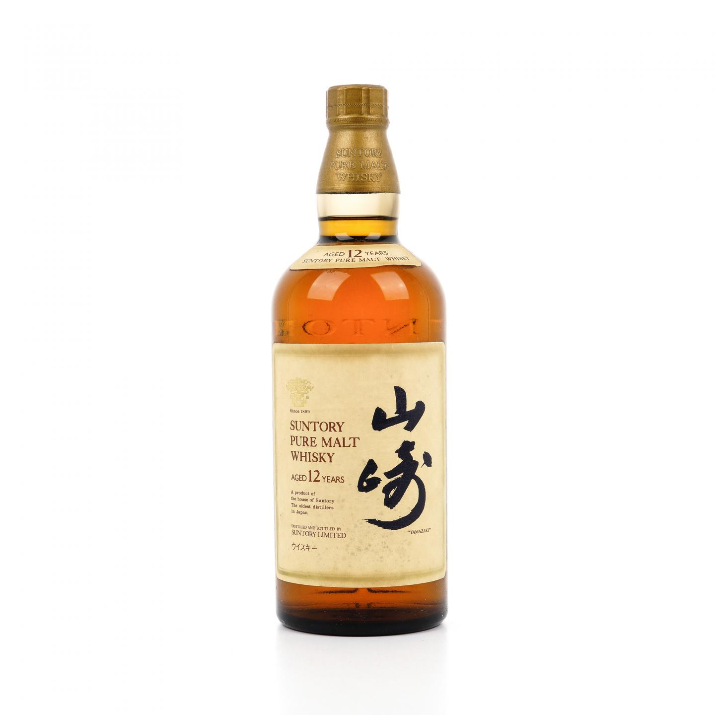 山崎 12年 Pure Malt 金花标 750ml