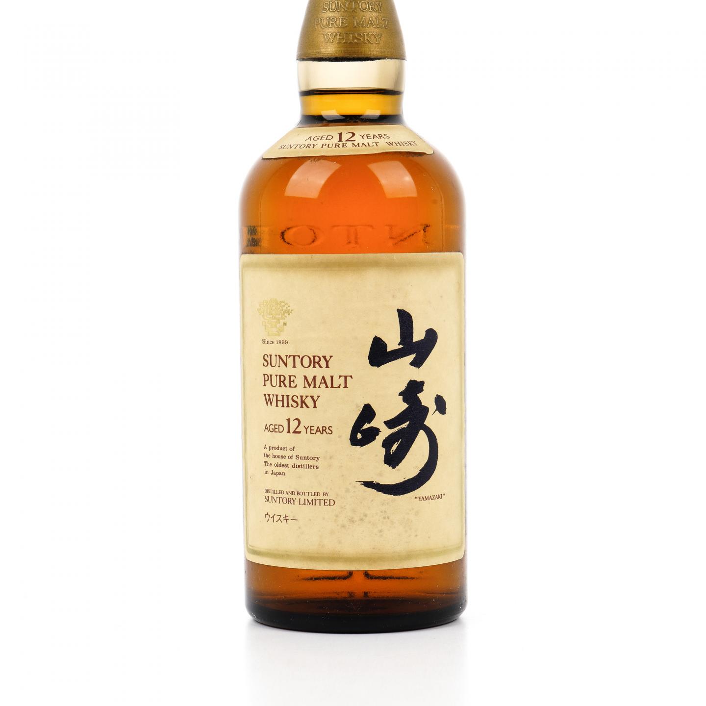 山崎 12年 Pure Malt 金花标 750ml