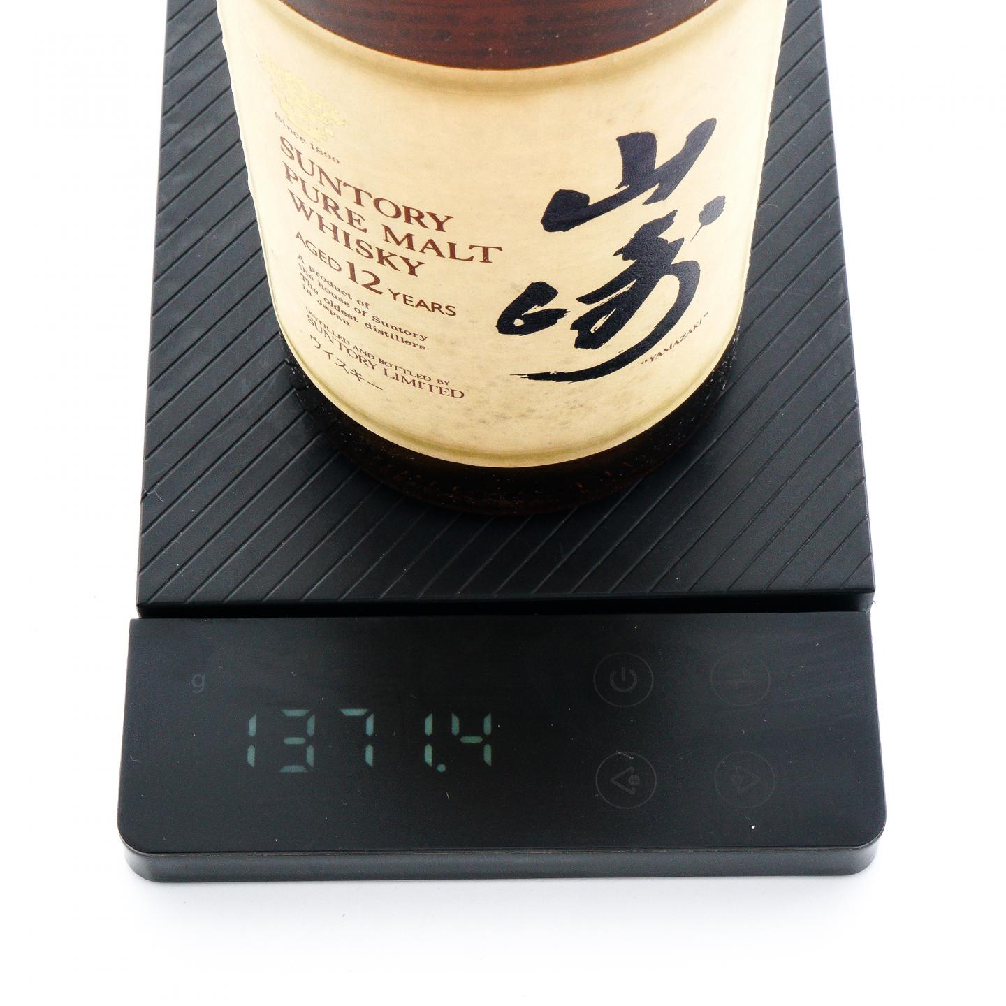 山崎 12年 Pure Malt 金花标 750ml