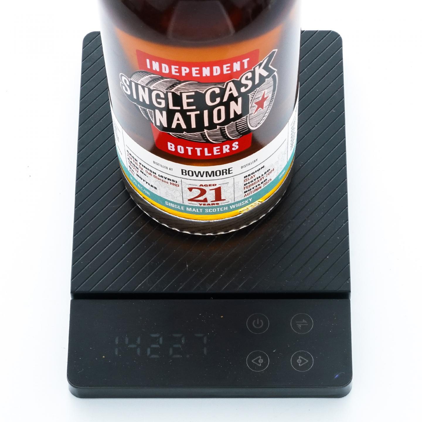 波摩 21年 2004-2025 雪莉桶后熟#161212 Single Cask Nation