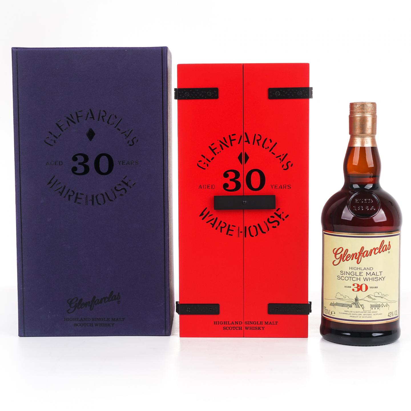格兰花格 30年 红盒 700ML