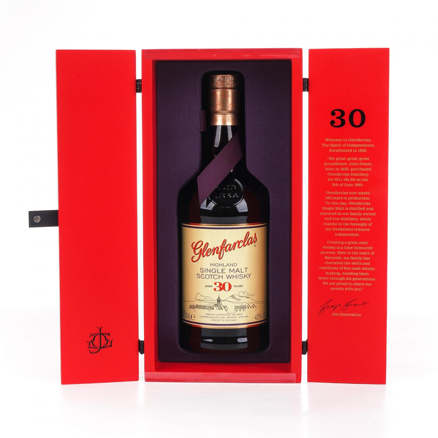 格兰花格 30年 红盒 700ML