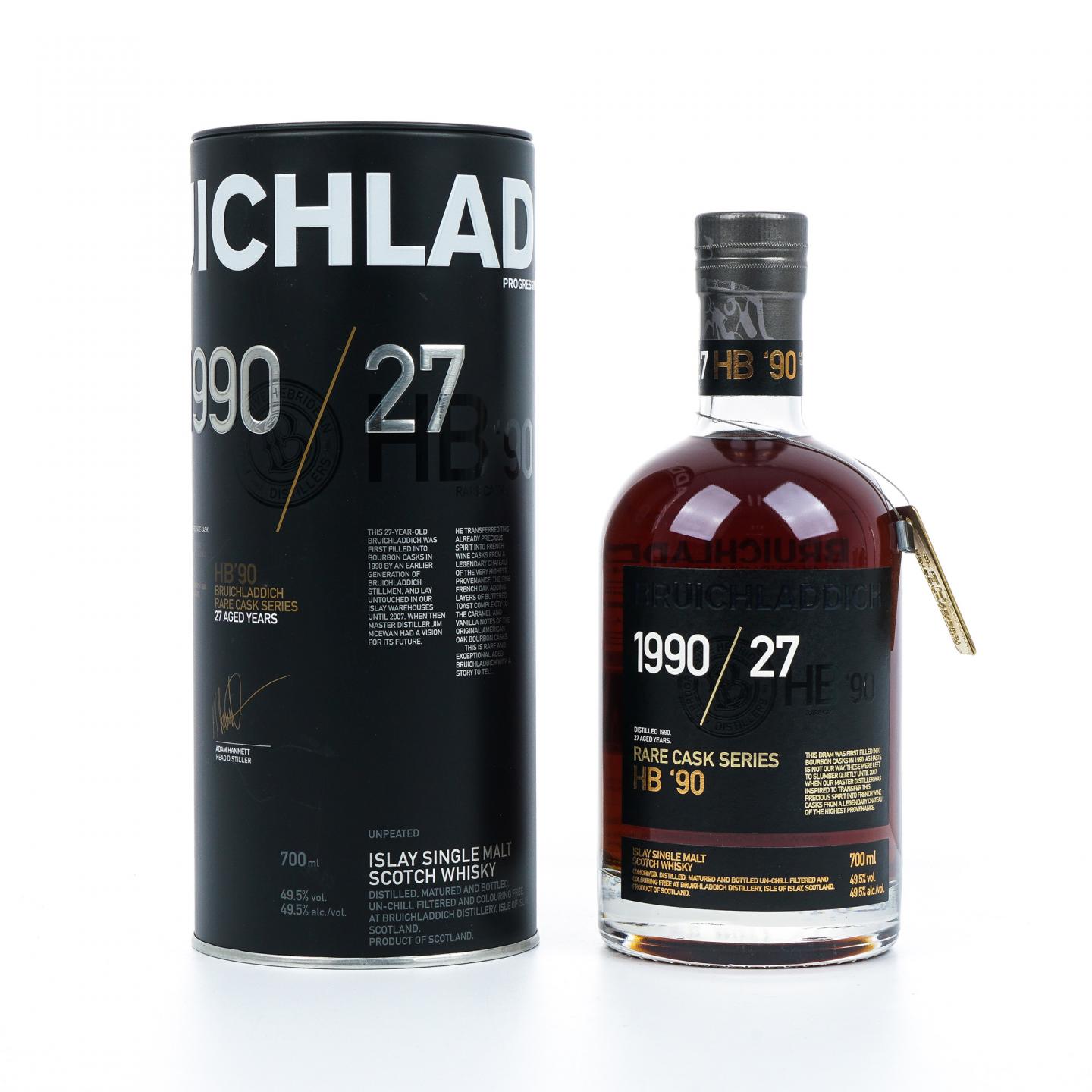布赫拉迪 27年 1990-2017 Rare Cask