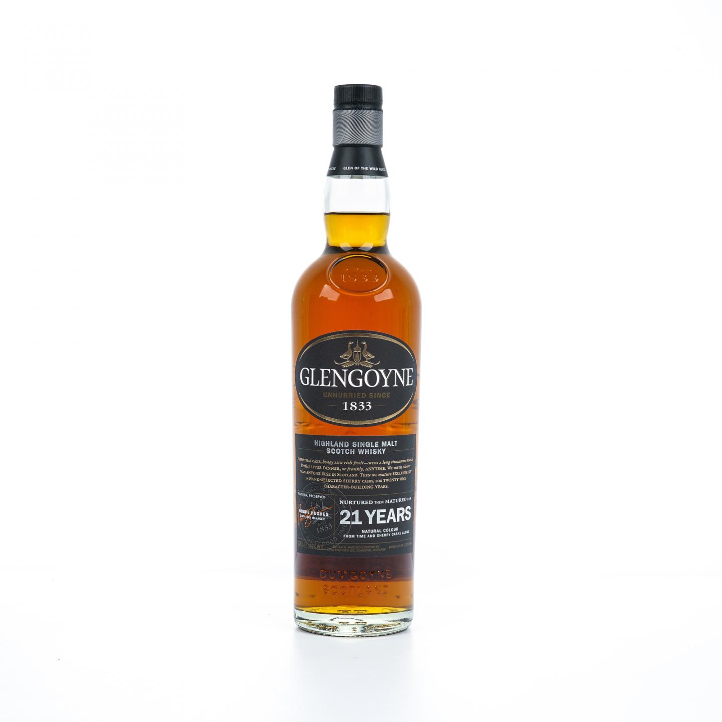 格兰哥尼 21年 雪莉桶 Robbie Hughes 礼盒 700ml