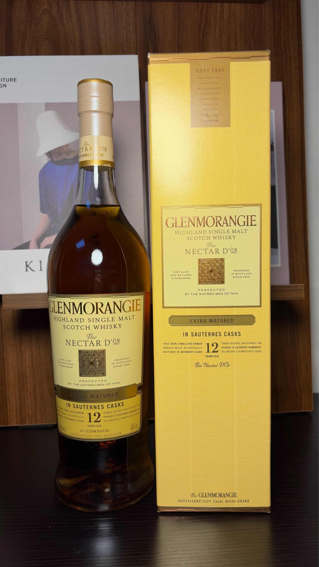 格兰杰12年苏玳桶 1L装