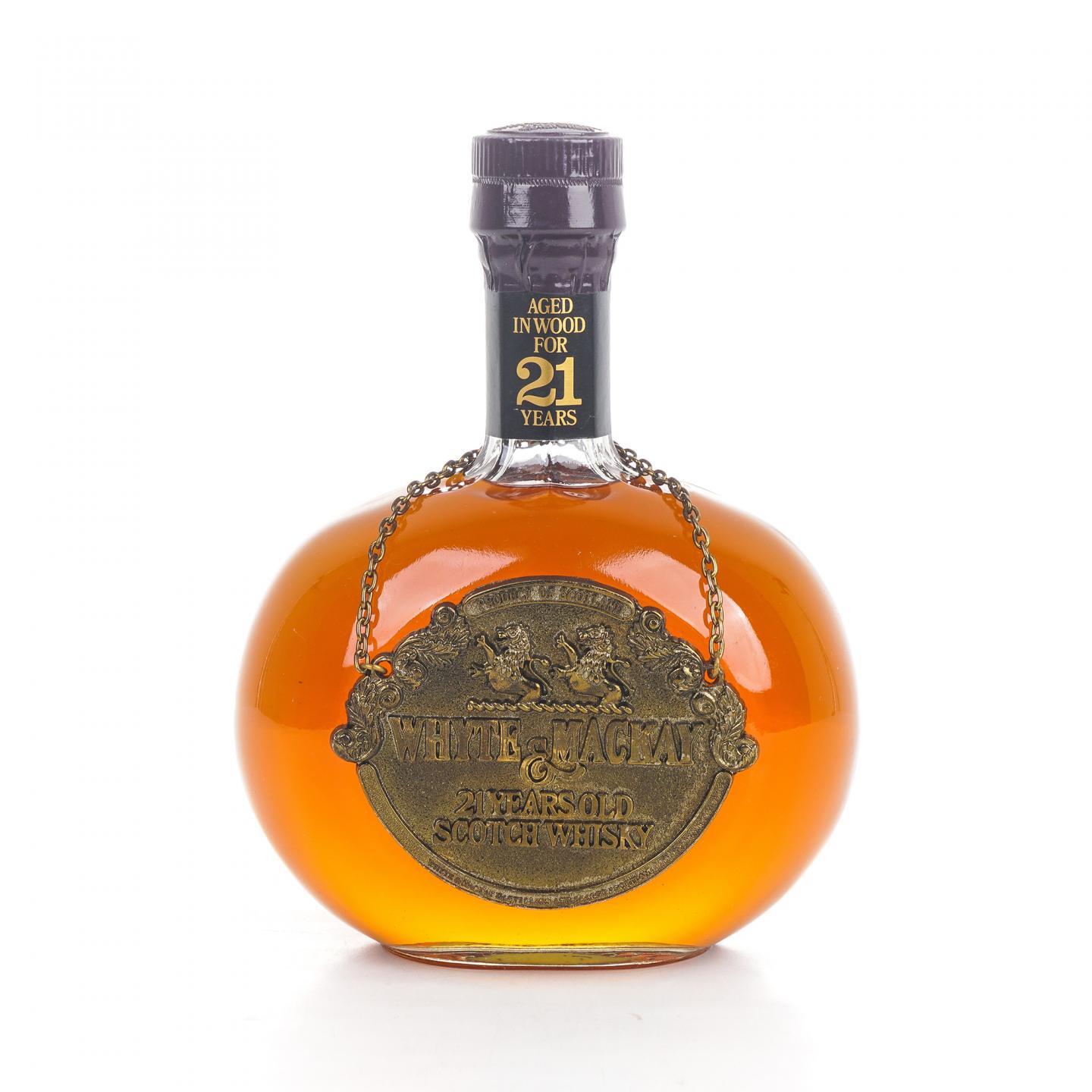 Whyte & Mackay 21年调和威士忌750ml_大拍-酒虫网