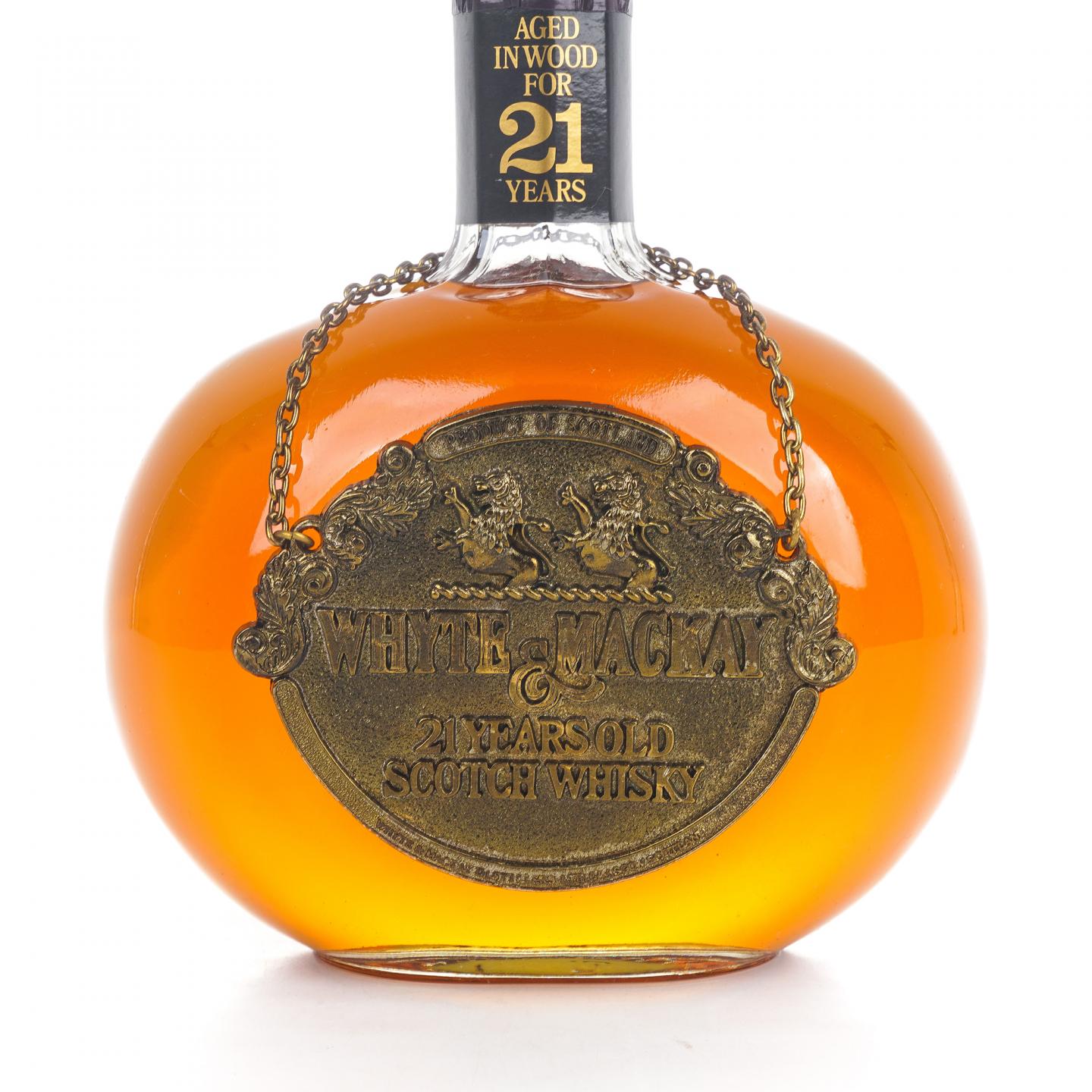 Whyte & Mackay 21年调和威士忌750ml_大拍-酒虫网