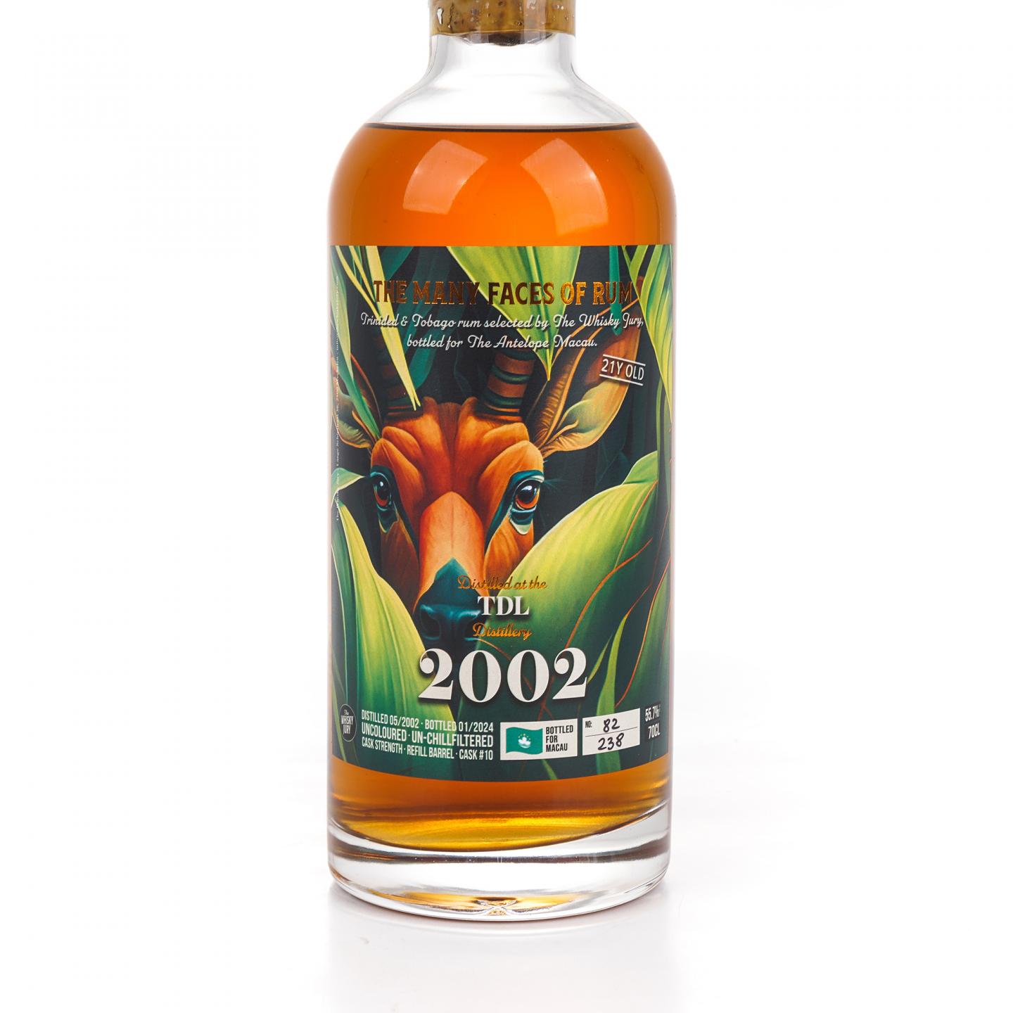 TDL 21年 2002-2024 TWJ 朗姆酒