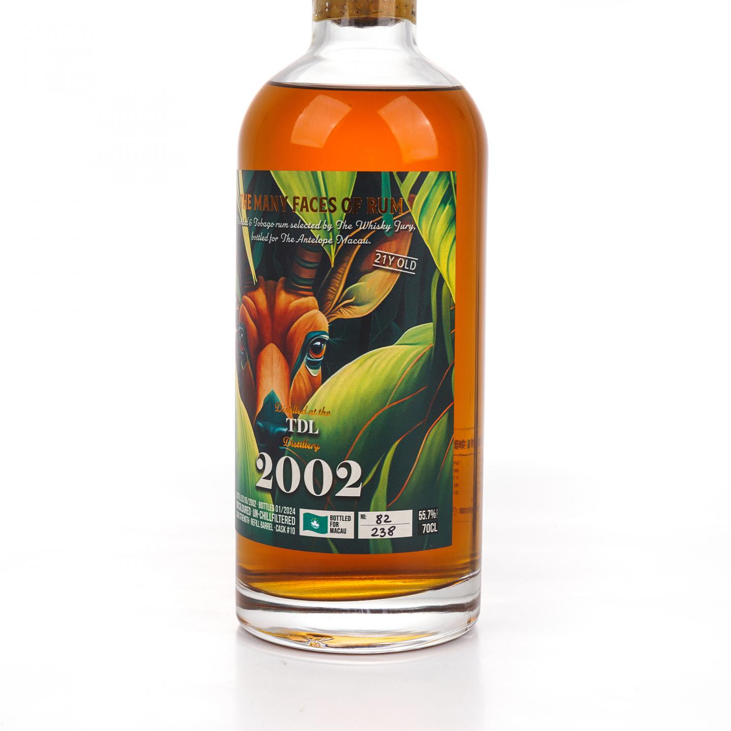 TDL 21年 2002-2024 TWJ 朗姆酒