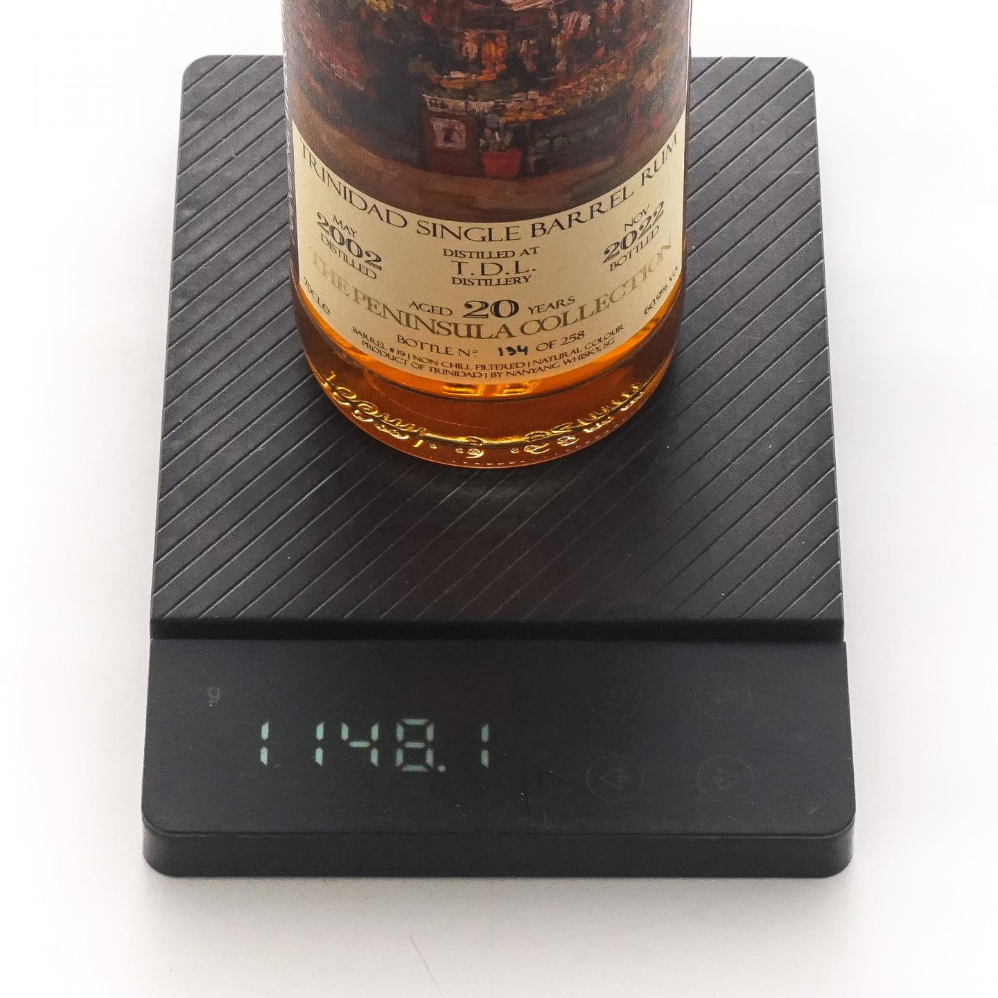 TDL 20年 2002-2022 单桶朗姆酒 Nanyang Whisky
