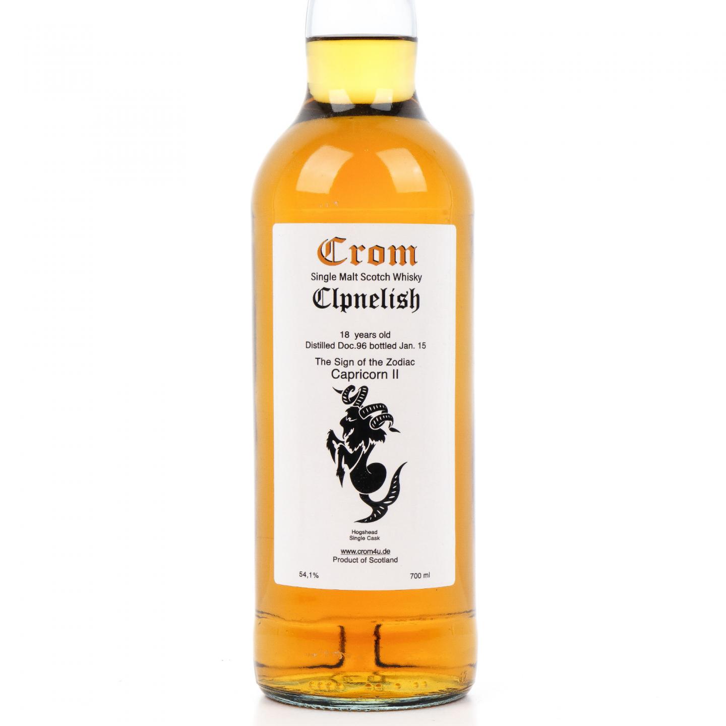克里尼利基 18年 1996-2015 单桶 十二星座之摩羯座Crom
