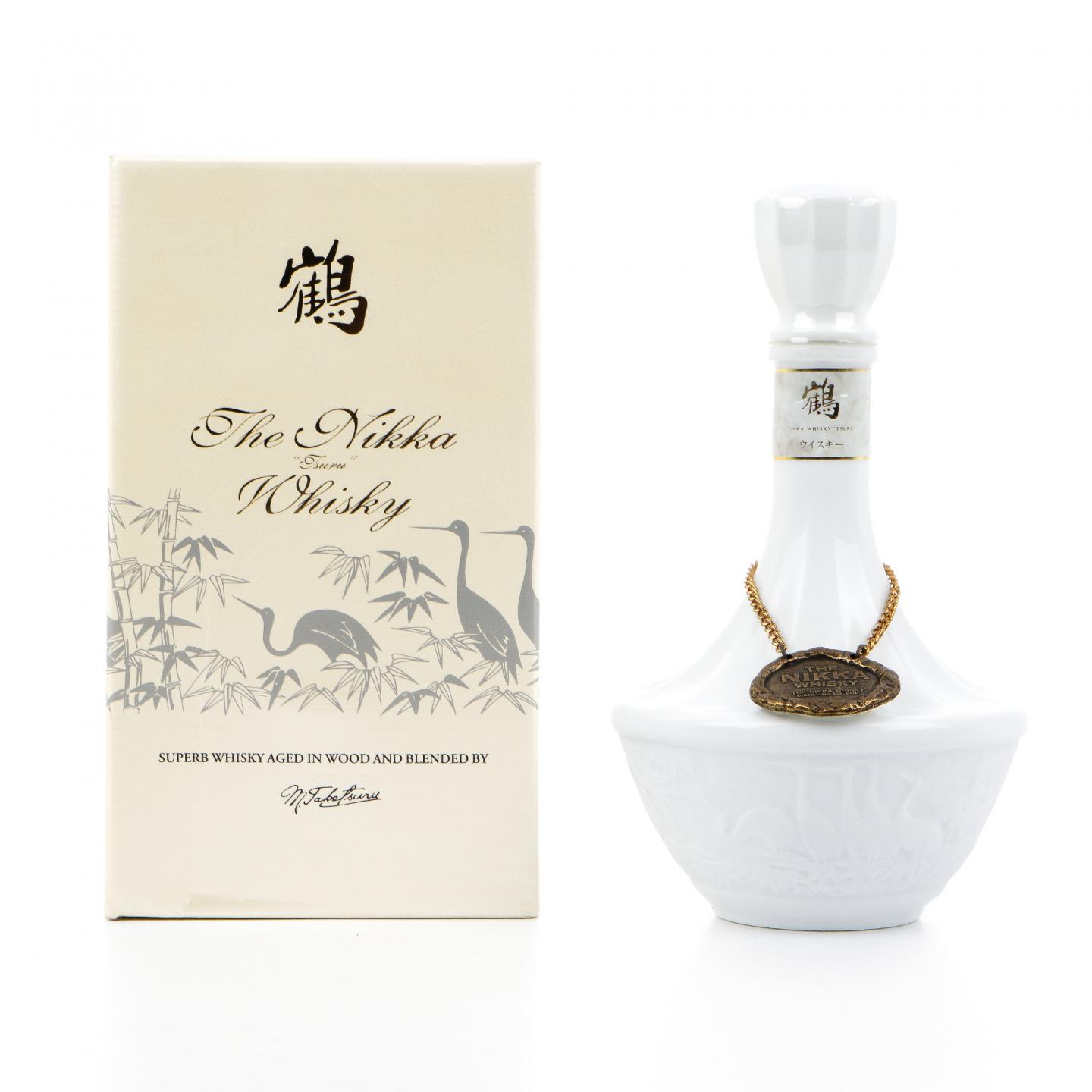 Nikka 鹤白瓷瓶700ml_大拍-酒虫网