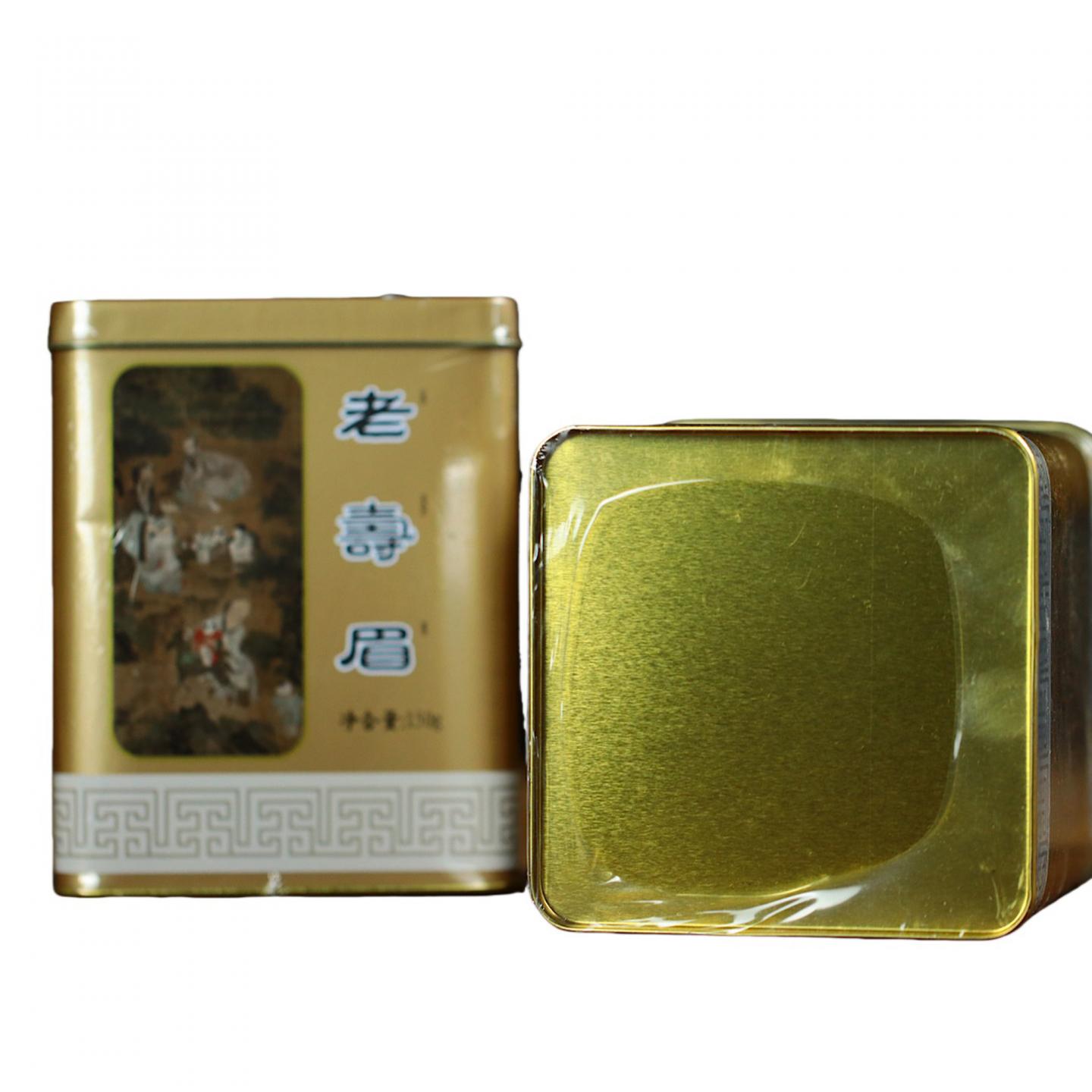 2003年 出口级福鼎白茶 老寿眉 5罐*150克 干仓