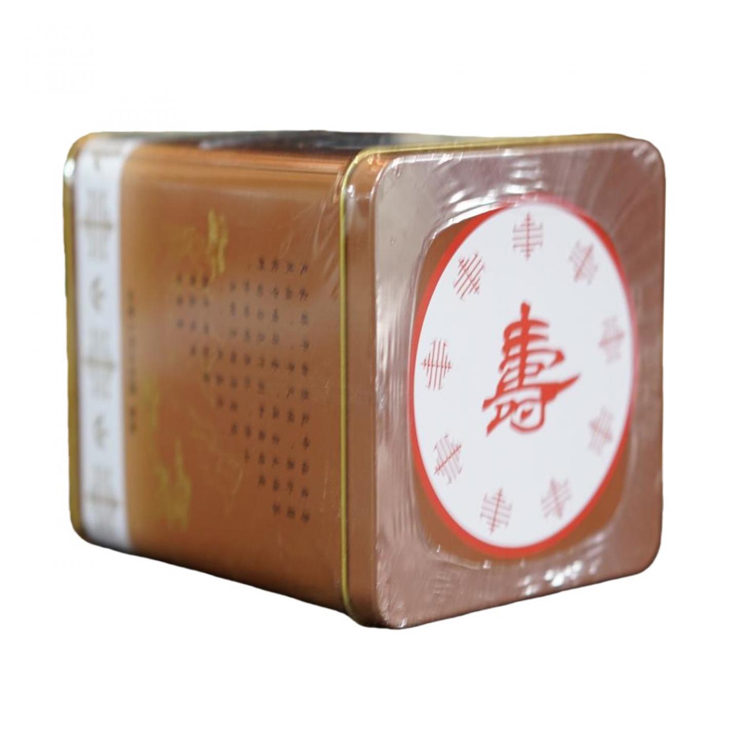 2000年 出口级福鼎白茶 老寿眉 5罐*100克 干仓