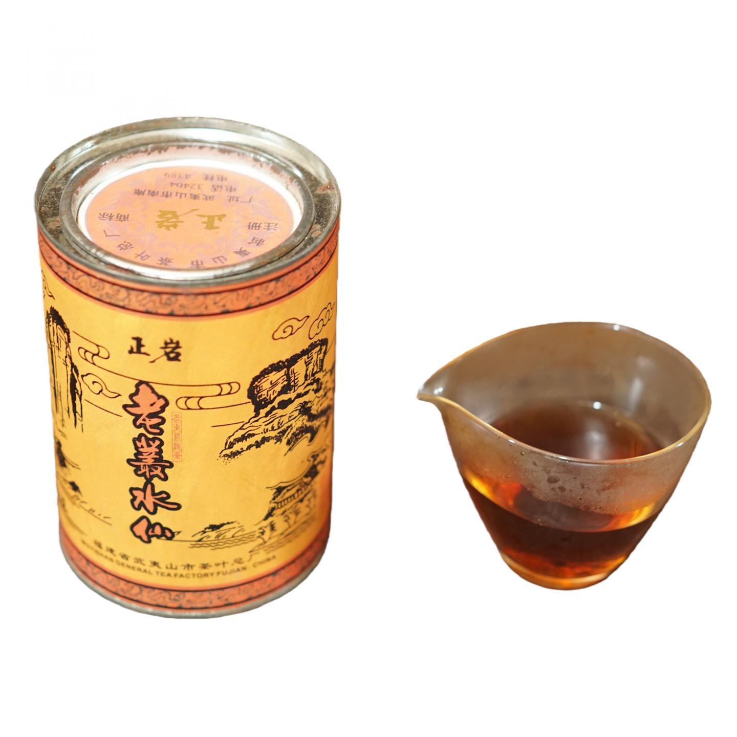 1990年代 岩茶总厂 老枞水仙 一罐*150g 干仓
