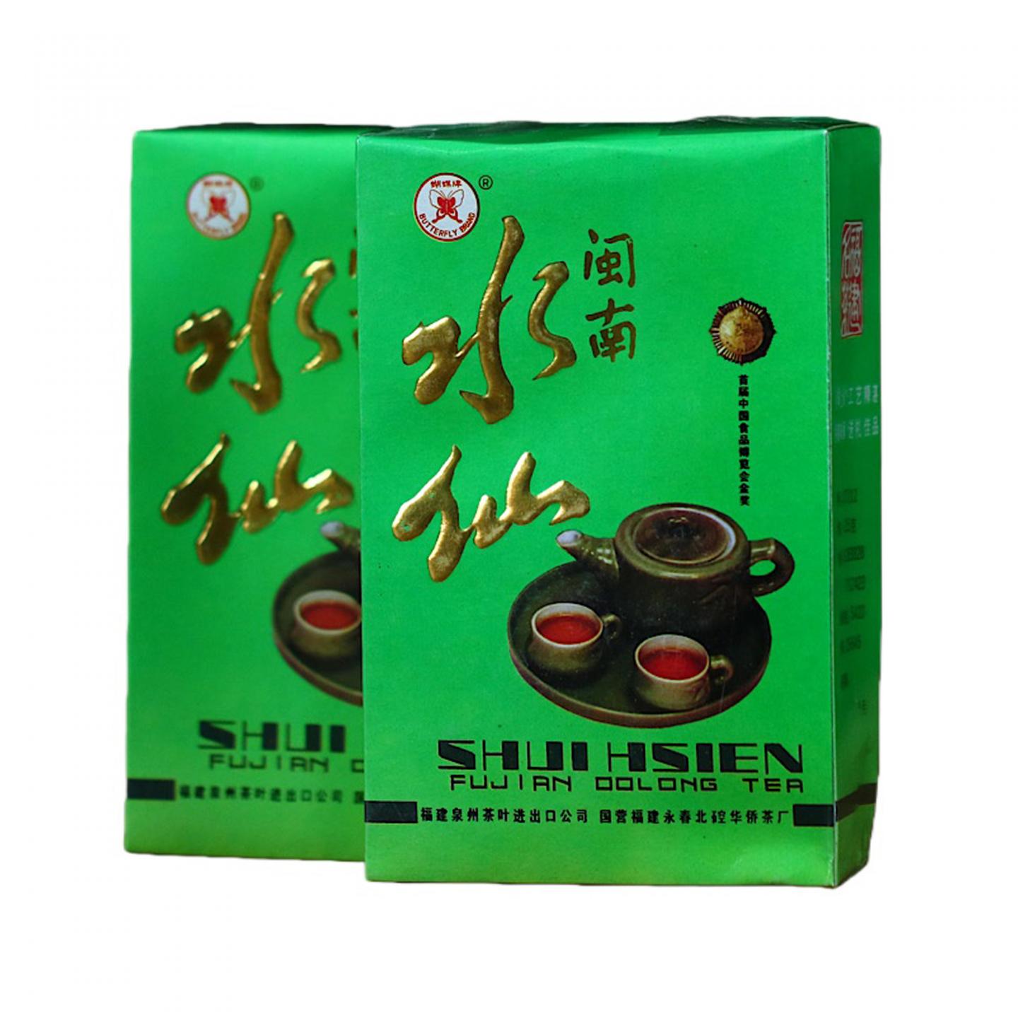 1990年代 蝴蝶牌 闽南水仙 5盒*125g 干仓