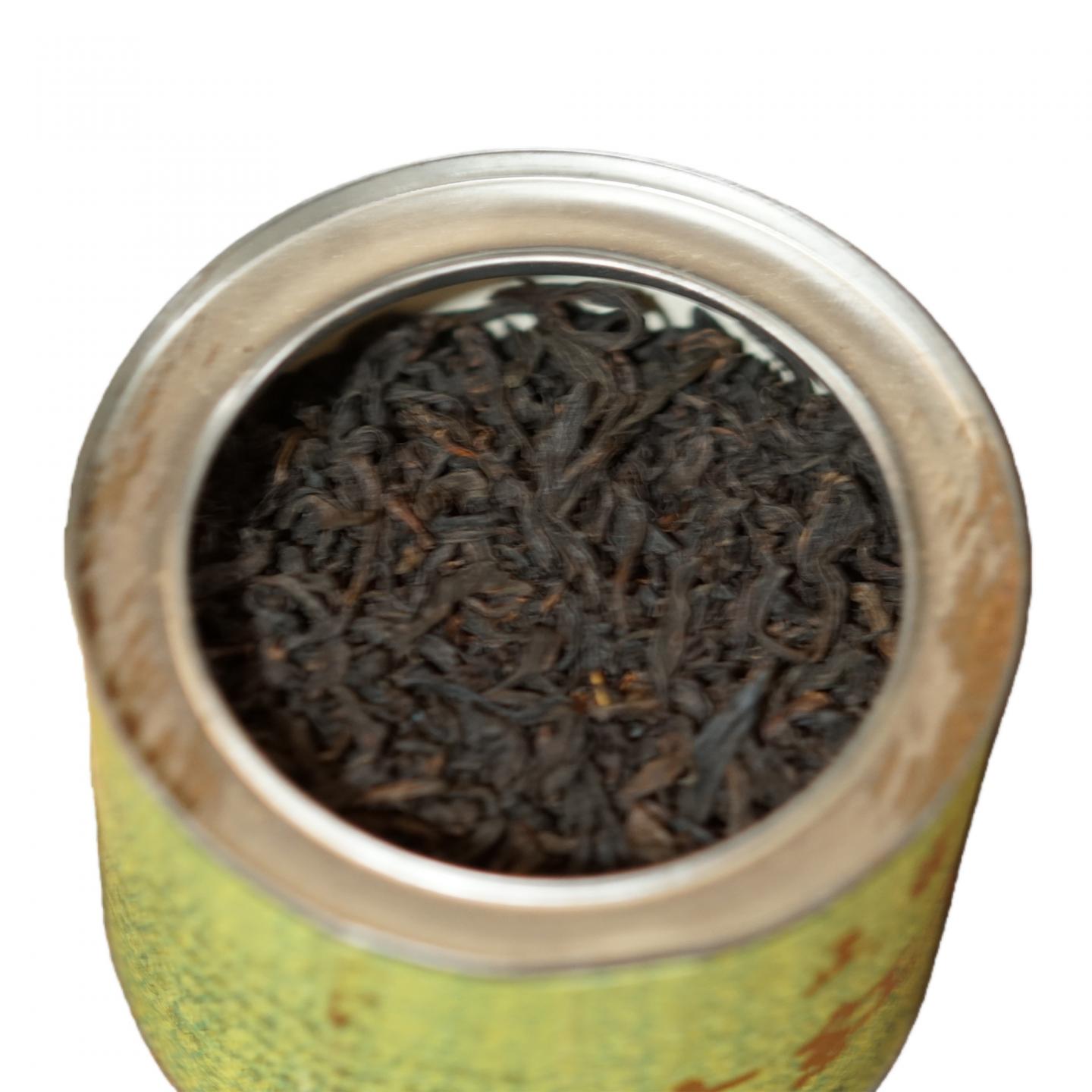 1990年代 茶叶总厂 茶王大红袍一罐 约75克 干仓