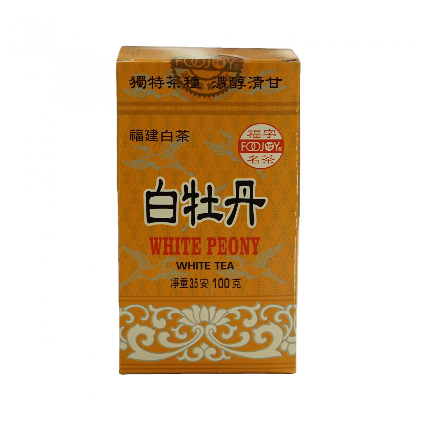 1990年代 福字牌 白牡丹 一盒 100g 干仓