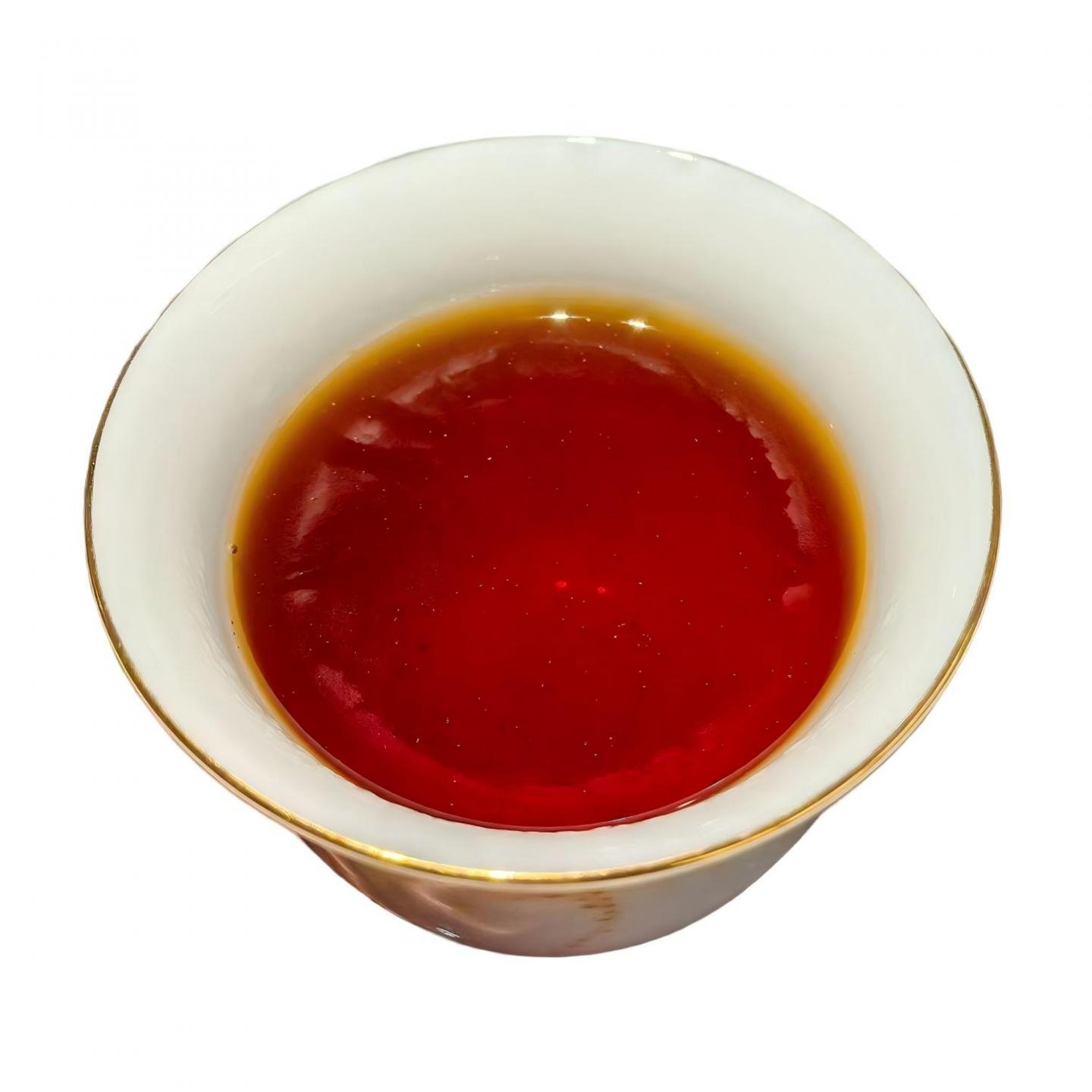 1990年代 甲级黄印老生茶 一饼*357克 干仓