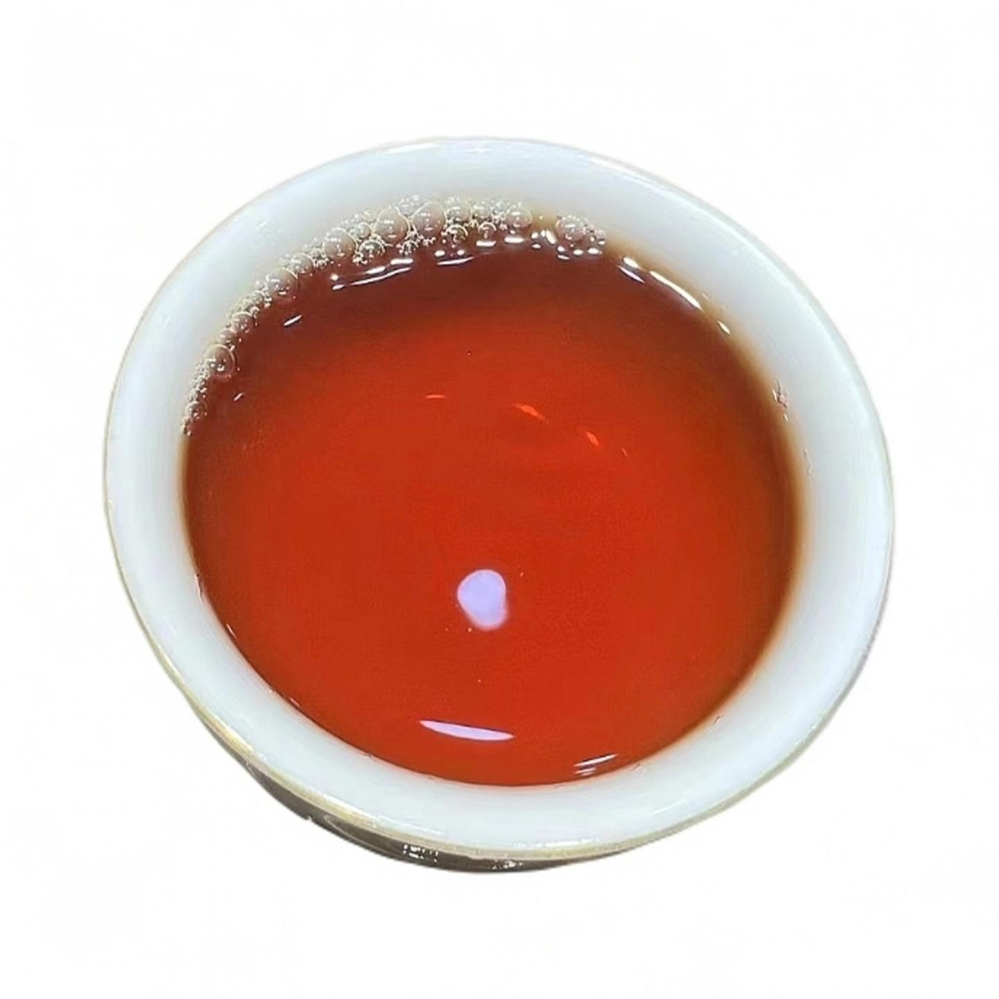 1980年代 云南七子饼茶 油光纸苹果绿 一饼*357克 干仓