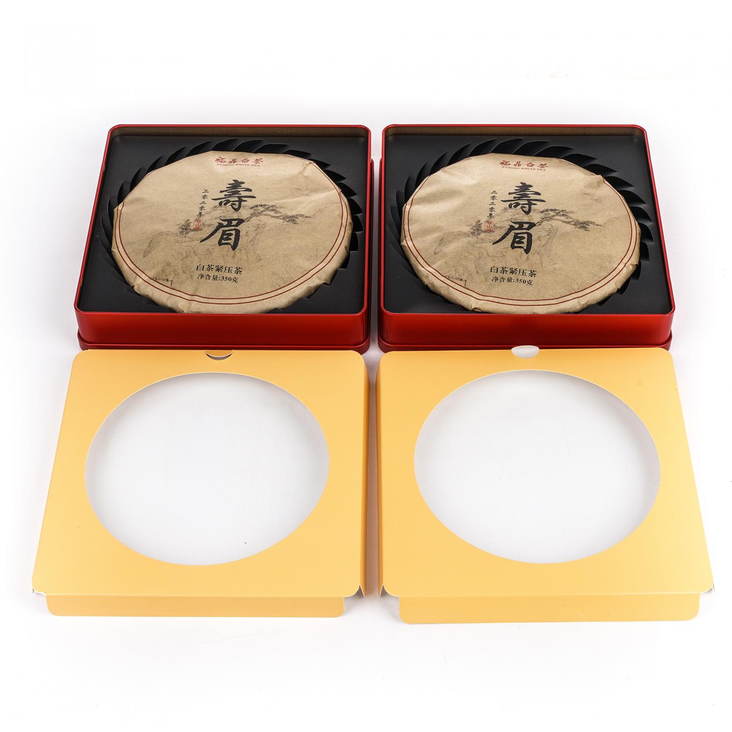 2020年 福鼎白茶 寿眉 两饼*350g 干仓
