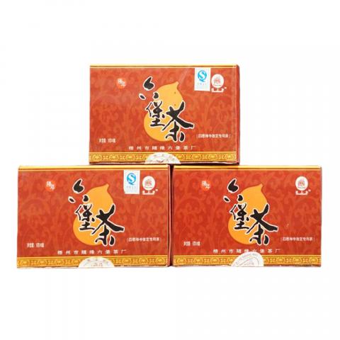 1980年代 广西梧州茶厂老六堡 一级（2007年装盒）3盒*40g 干仓
