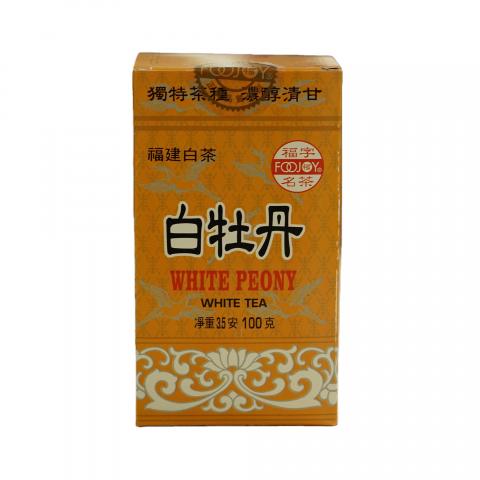 1990年代 福字牌 白牡丹 一盒 100g 干仓