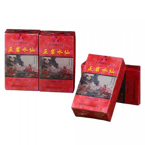 1998年 武夷山市茶叶总厂精制 正岩水仙 4盒*125克 干仓