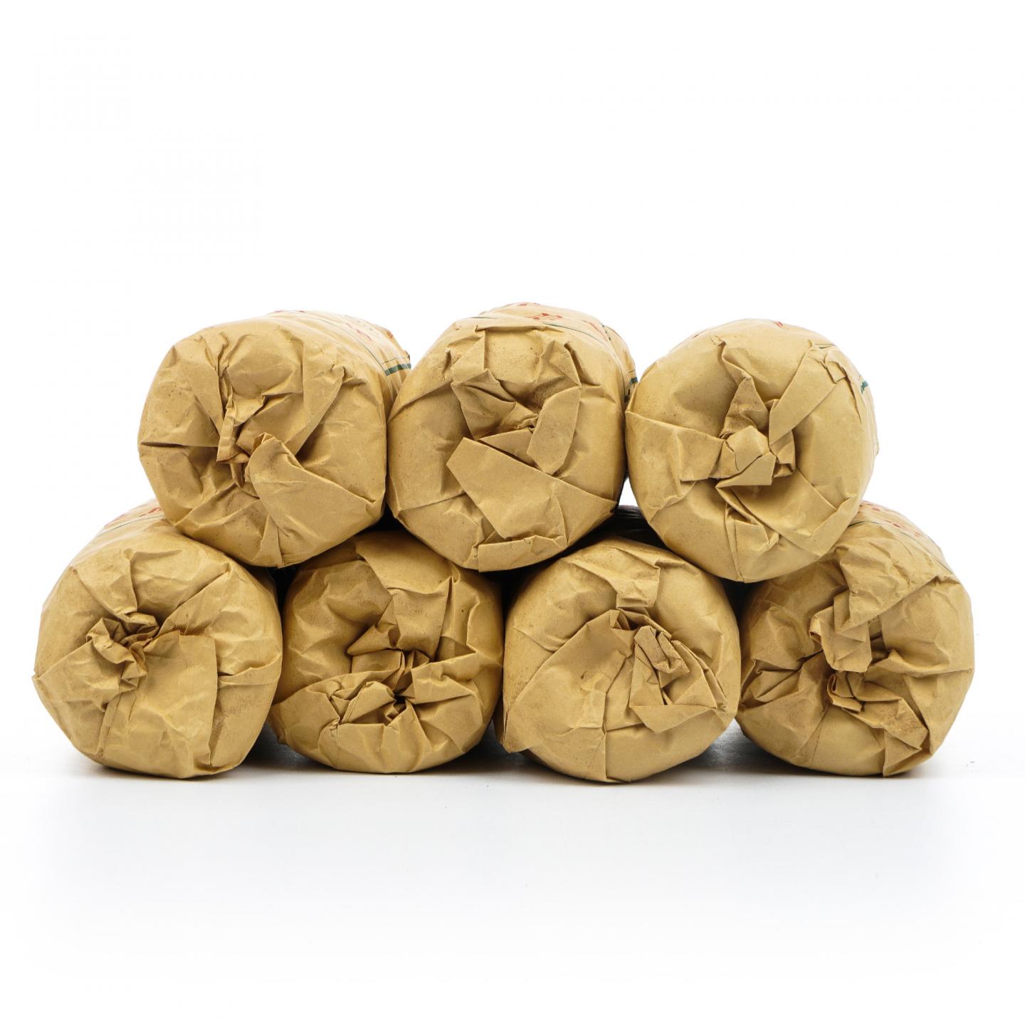 2002年 和聘号 千年古茶树 云南班章乔木沱茶 24条组*约505g 干仓