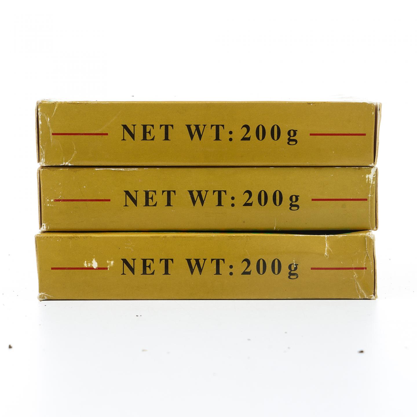 2004年 云南下关茶厂出品 特制下关方砖 3砖*约200g 干仓