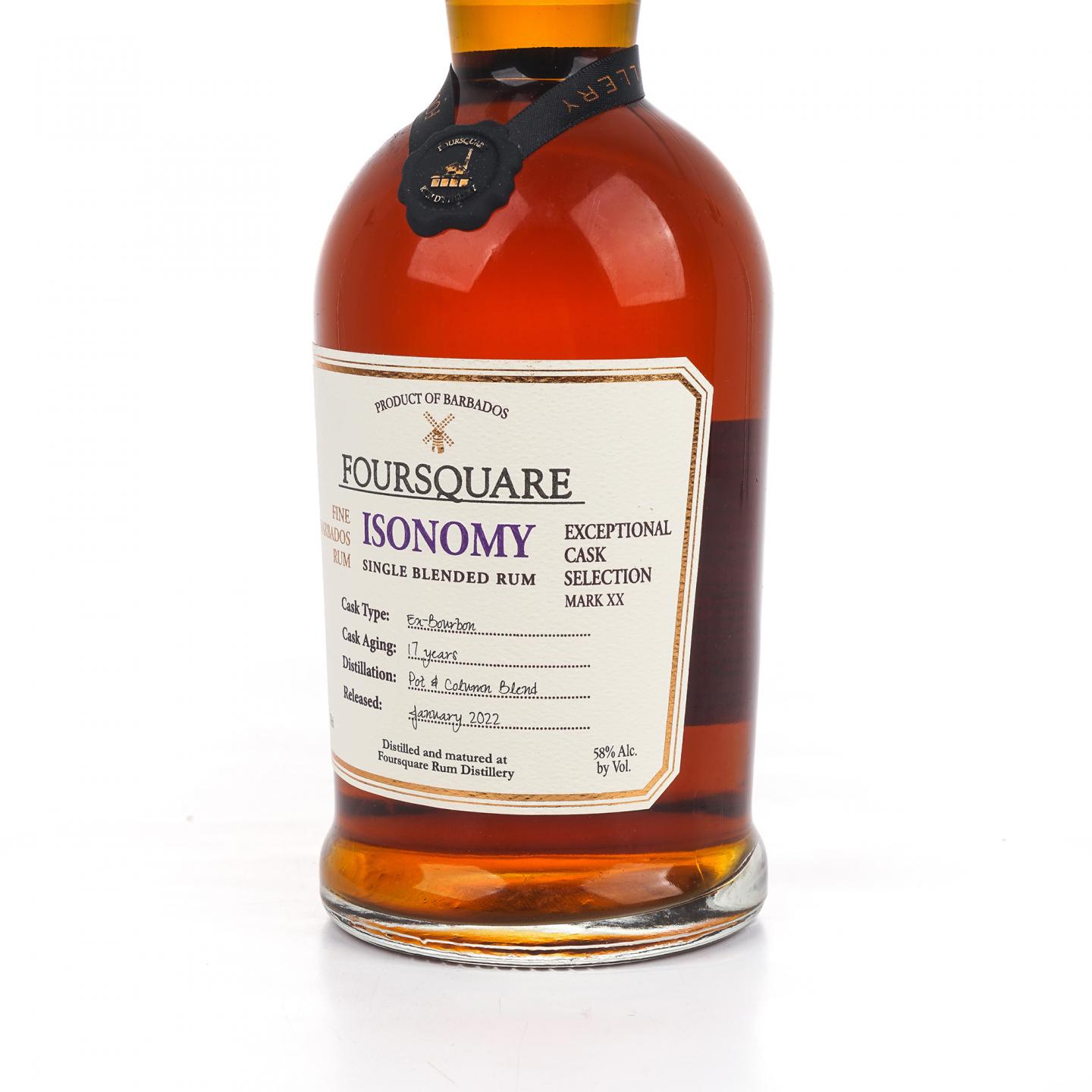 四方 17年 2022 Isonomy 单一调和朗姆酒
