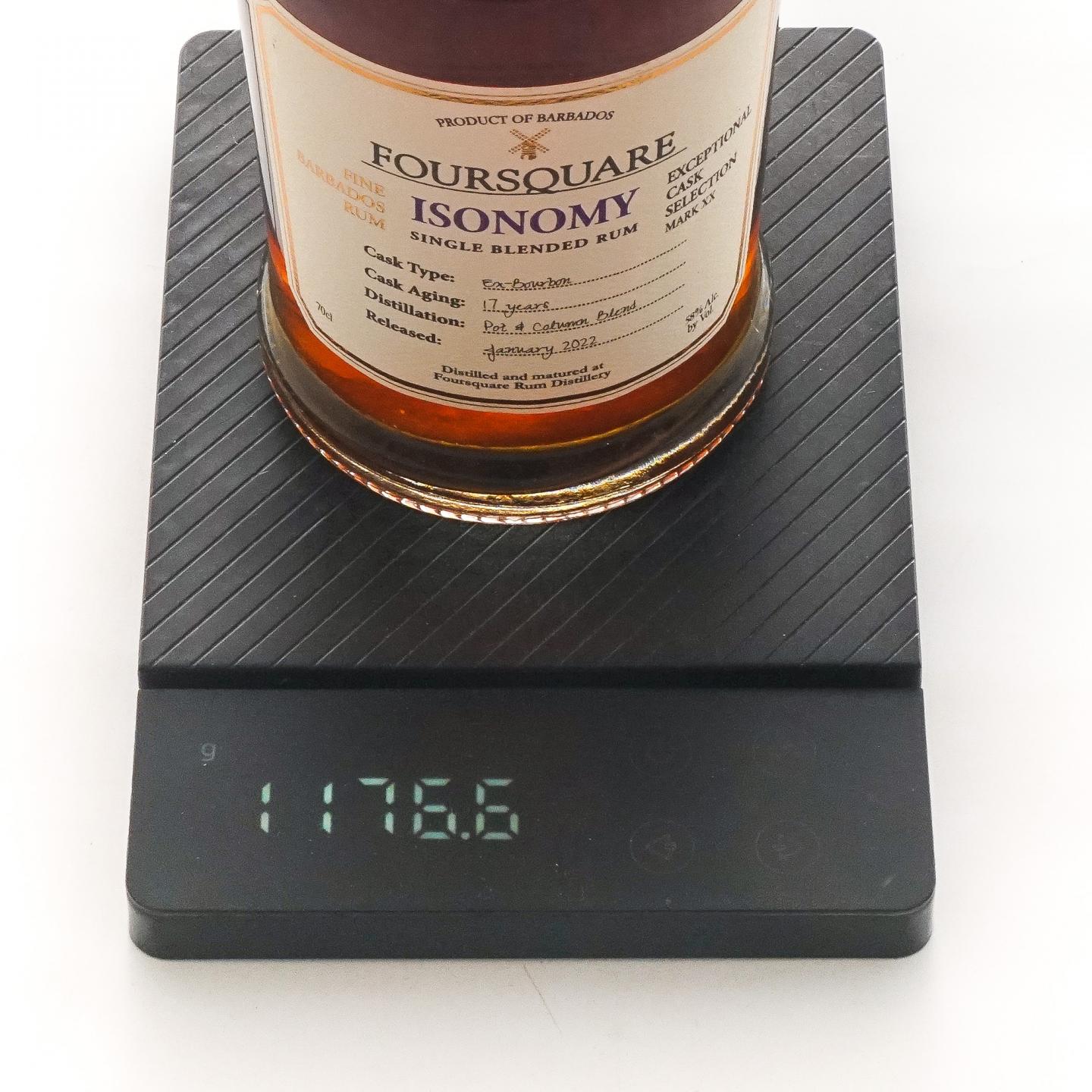 四方 17年 2022 Isonomy 单一调和朗姆酒