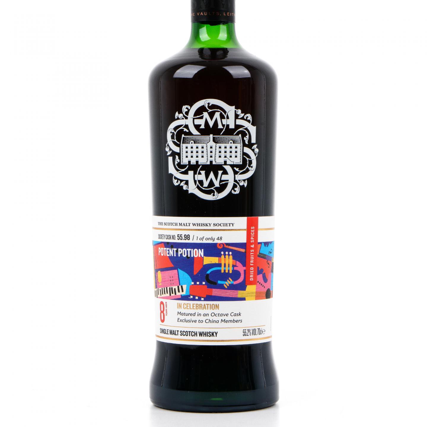 SMWS 55.98 皇家布莱克拉 8年