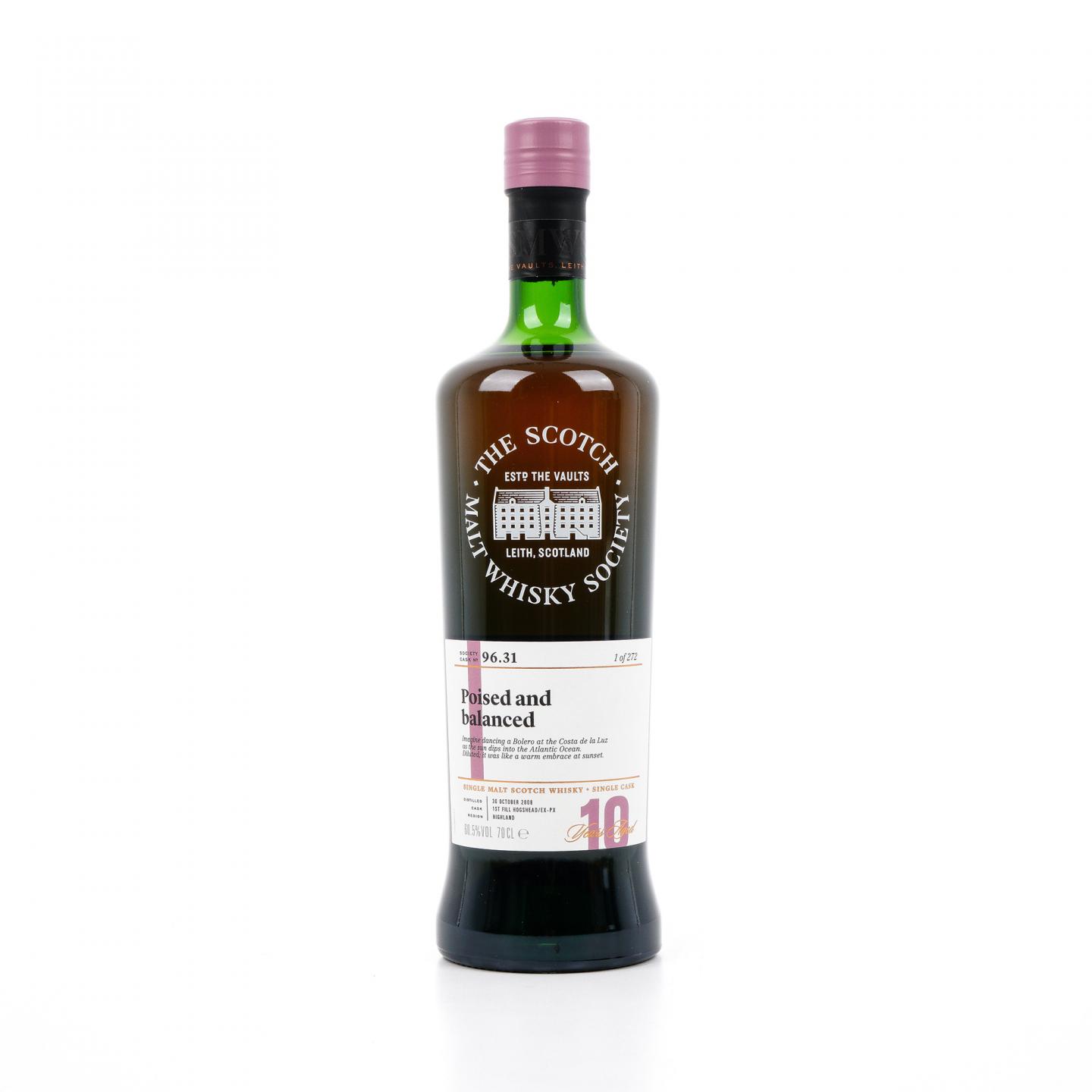 SMWS 96.31 格兰多纳 10年 2008 60.5%Vol.