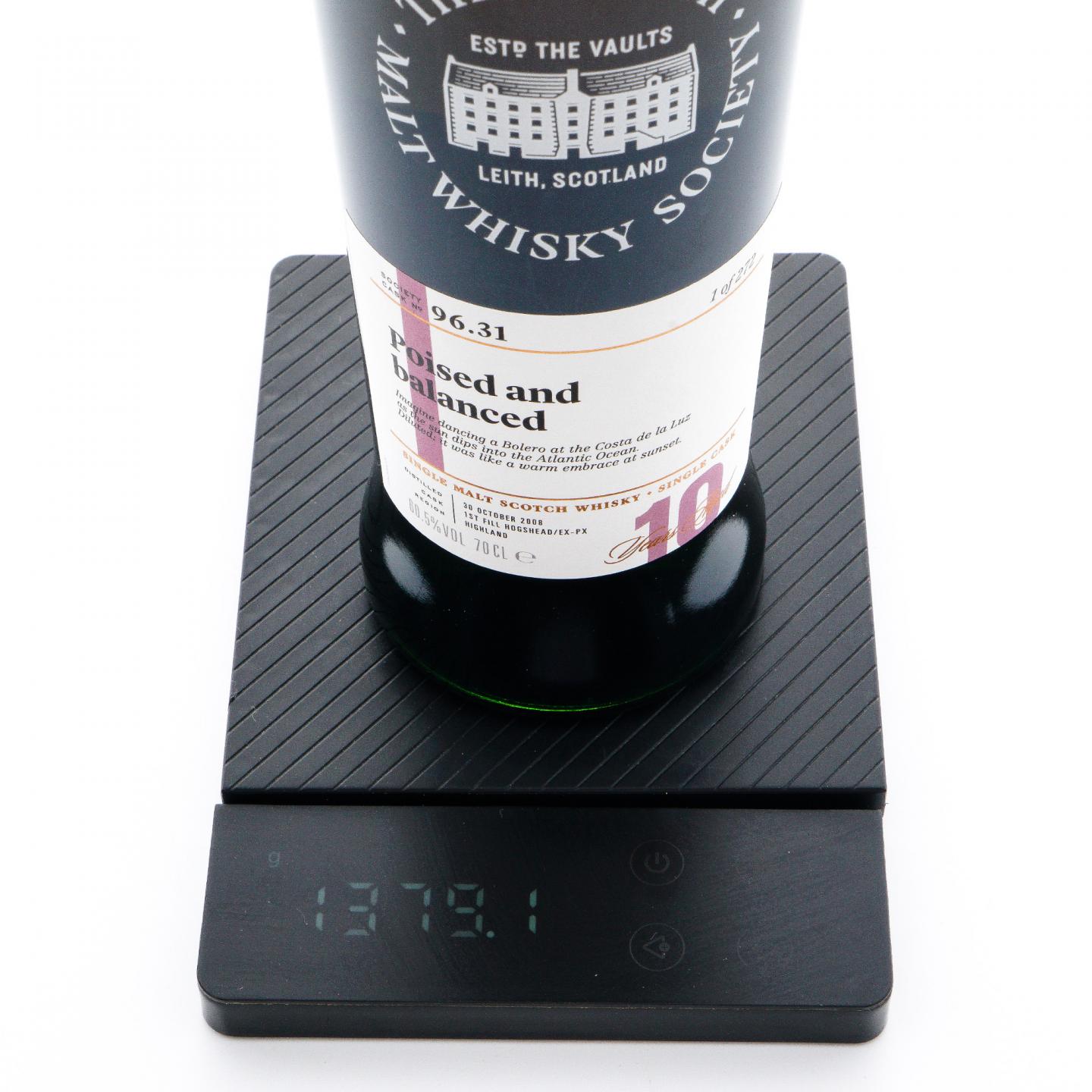 SMWS 96.31 格兰多纳 10年 2008 60.5%Vol.