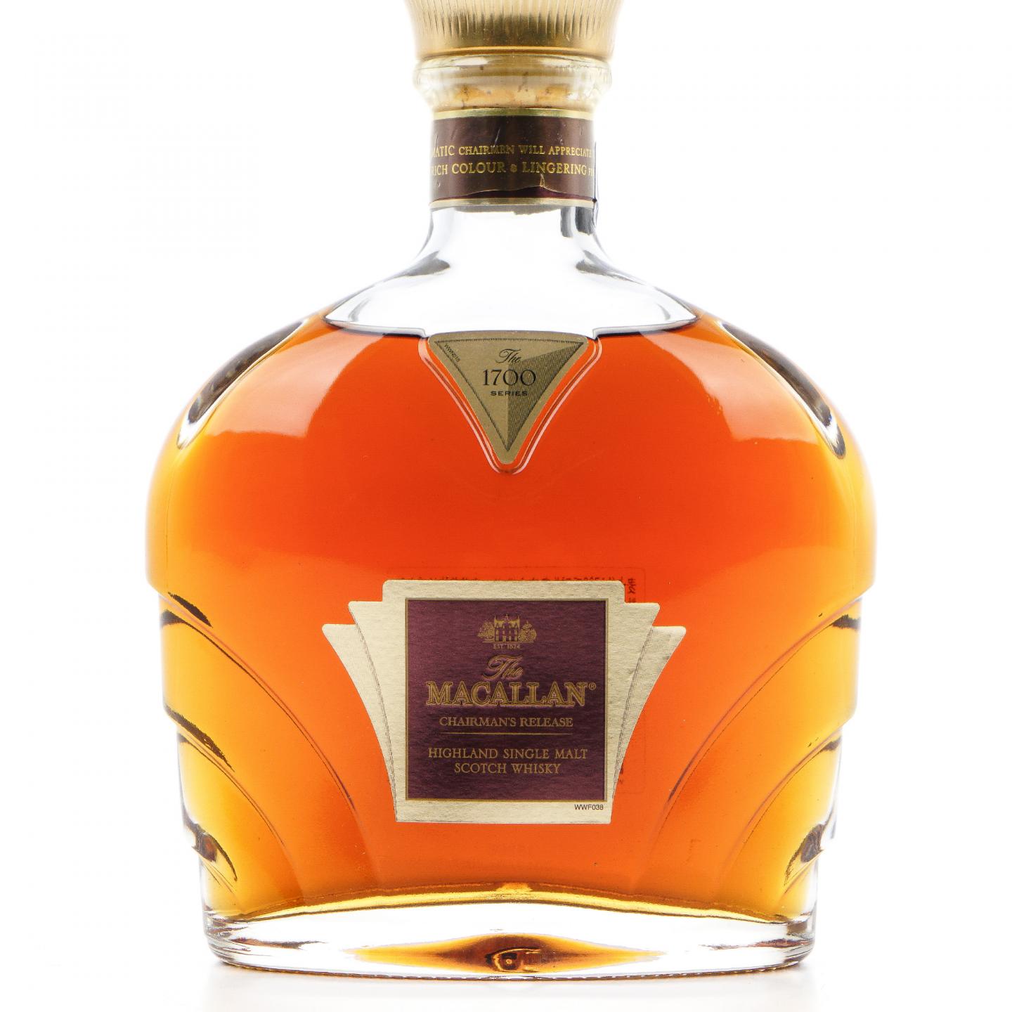麦卡伦 1700系列 Chairman's Release