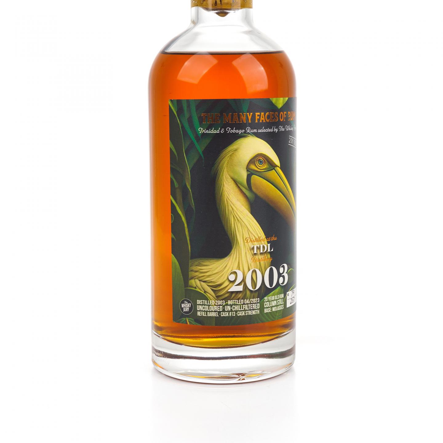 TDL 20年 2003-2023 TWJ 朗姆酒 桶强
