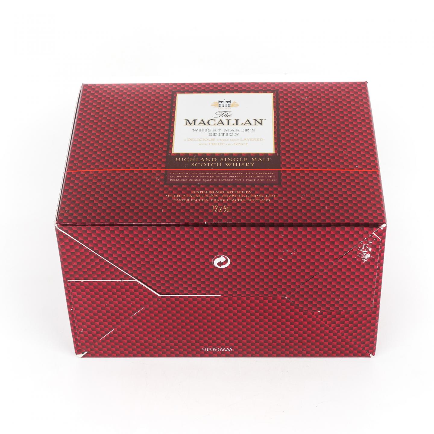 【酒版】麦卡伦 1824系列 Whisky Maker's Edition 12瓶组*50ML