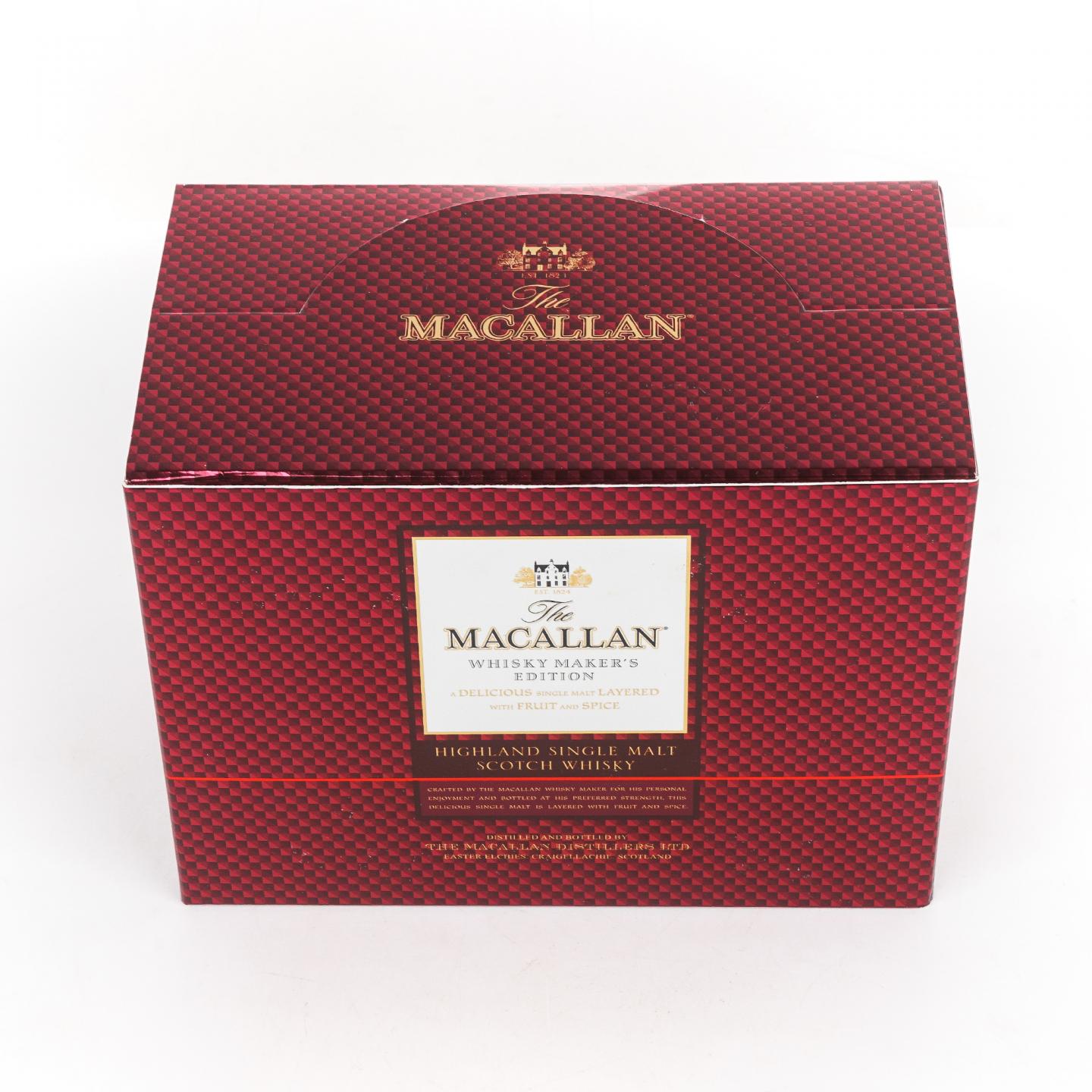 【酒版】麦卡伦 1824系列 Whisky Maker's Edition 12瓶组*50ML