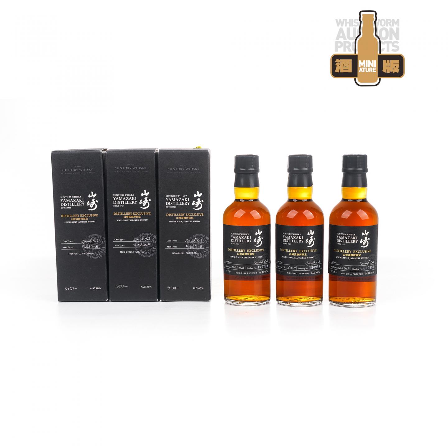 【中样】山崎蒸馏所限定 Peated Malt 180ml*3支组