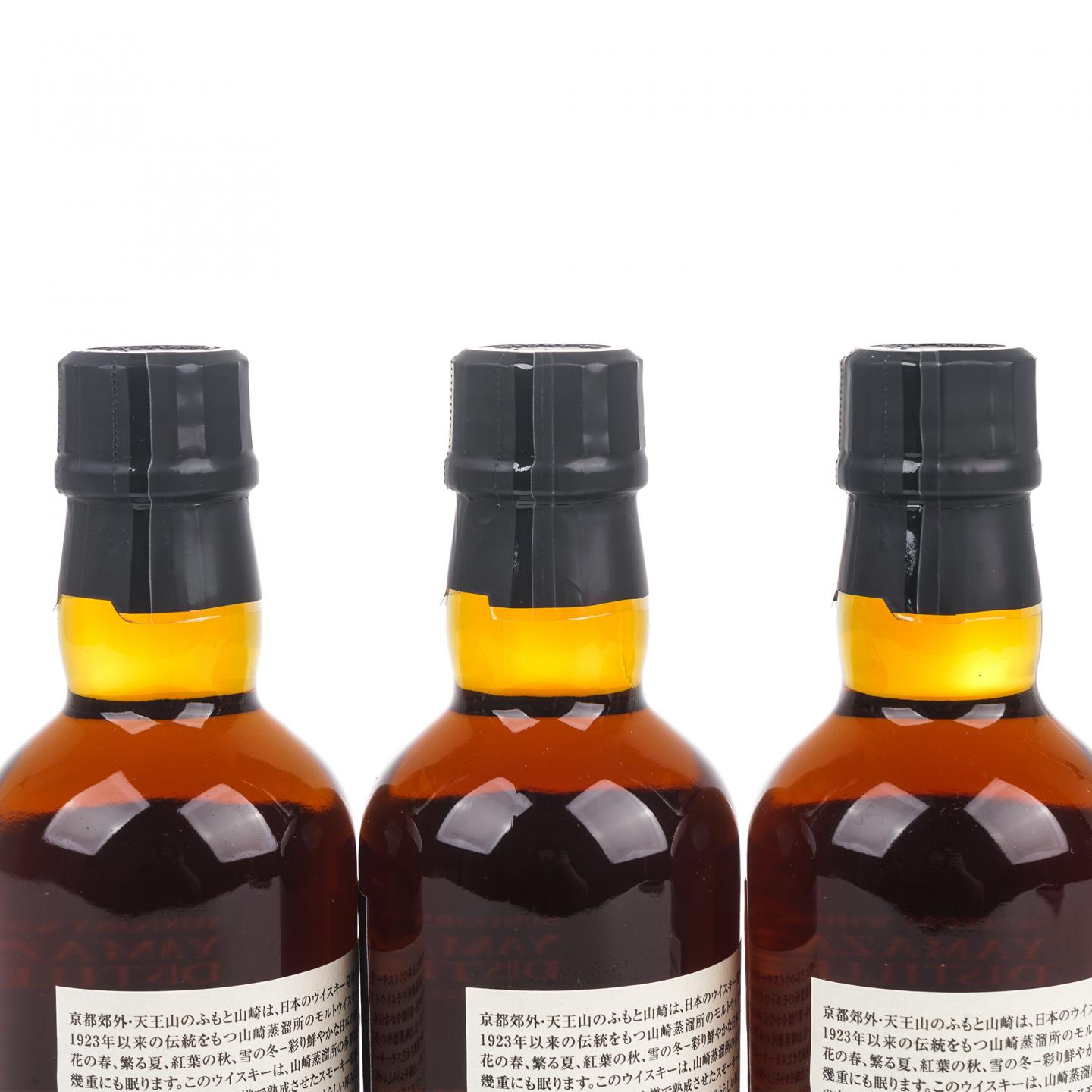 【中样】山崎蒸馏所限定 Peated Malt 180ml*3支组