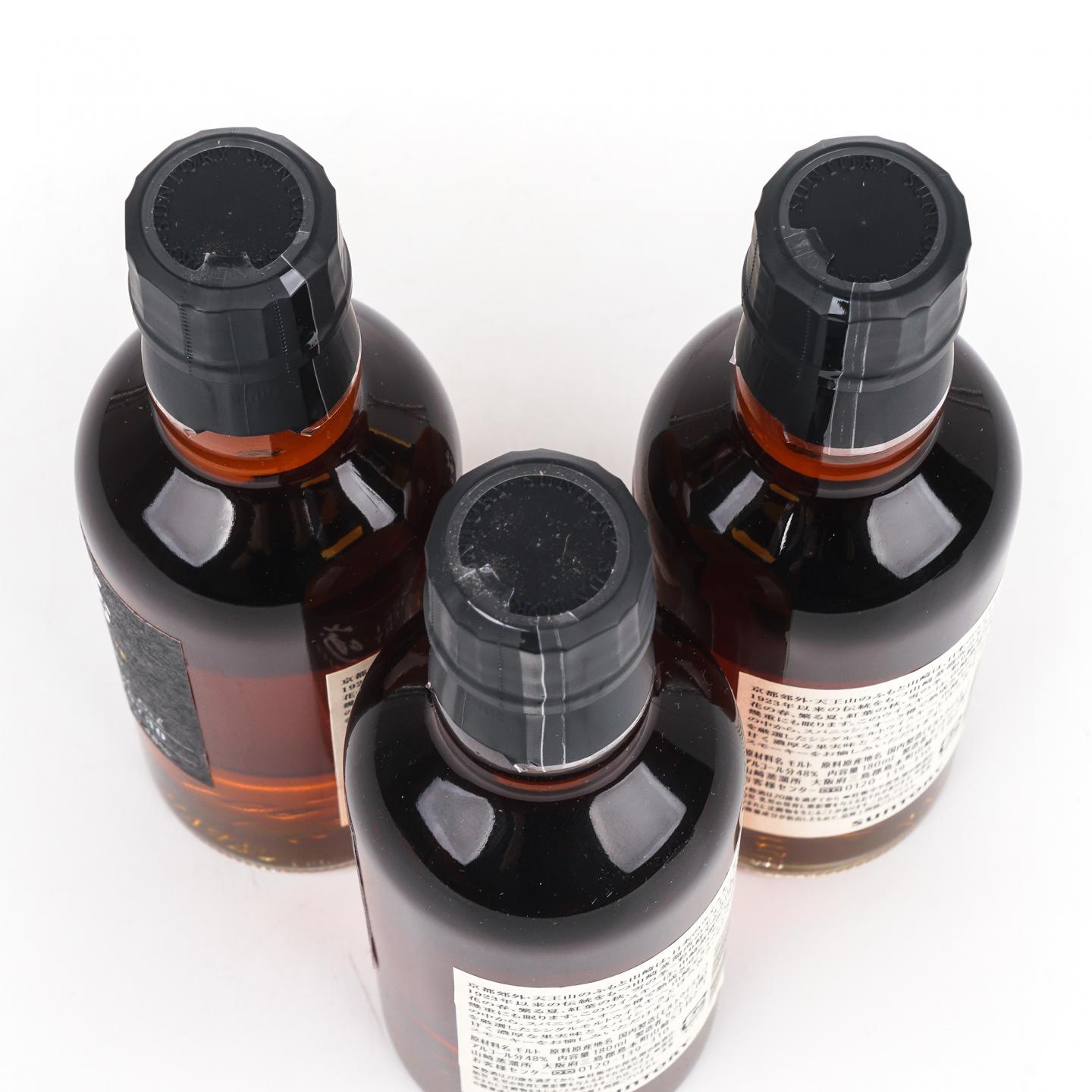 【中样】山崎蒸馏所限定 Peated Malt 180ml*3支组