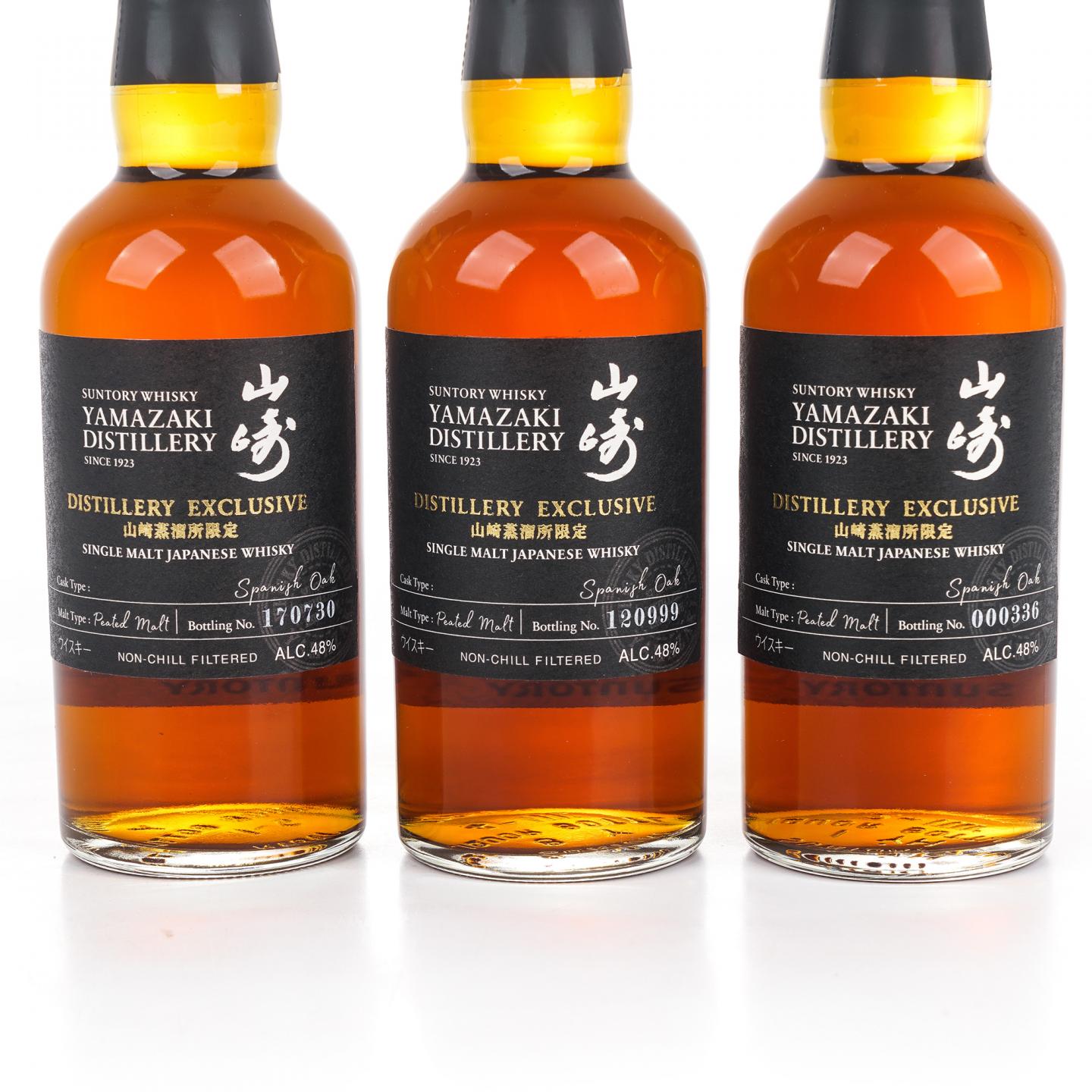 【中样】山崎蒸馏所限定 Peated Malt 180ml*3支组